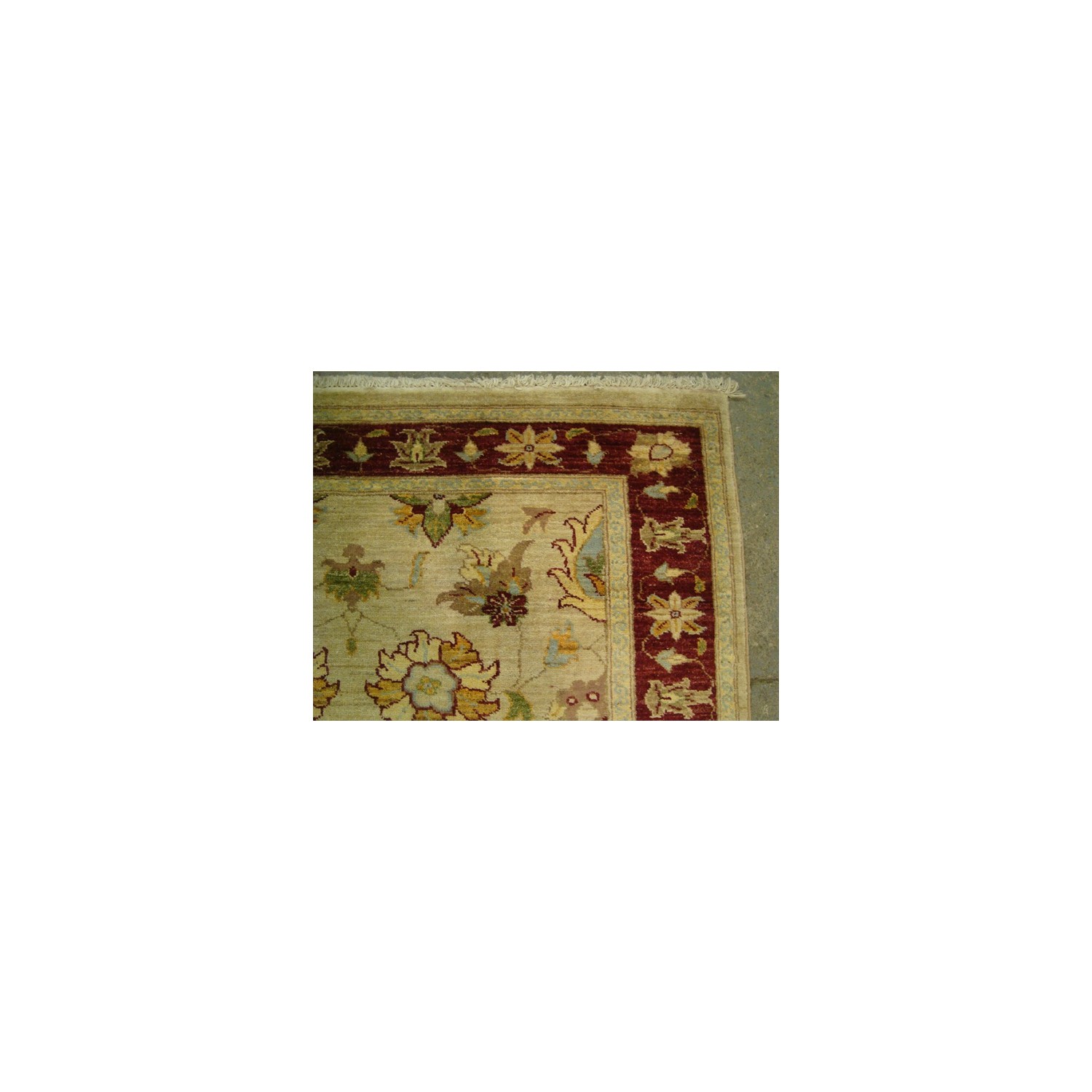 Exclusive Rare Chobi Veg Dyed Mahal Zeiglar Rectangle Area Rug Hand Knotted Carpet'