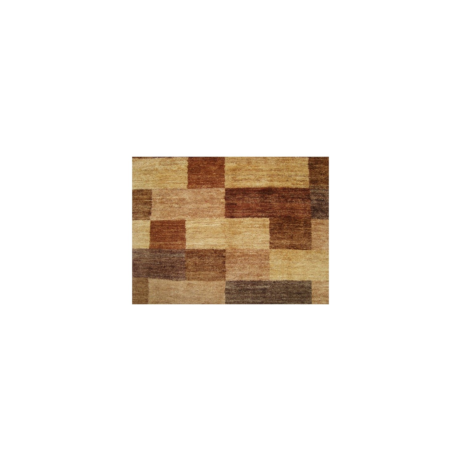 Modern Afghan Gabbeh Mahal Vegetable Dyed Wool Carpet Hand Knotted Area Rug'