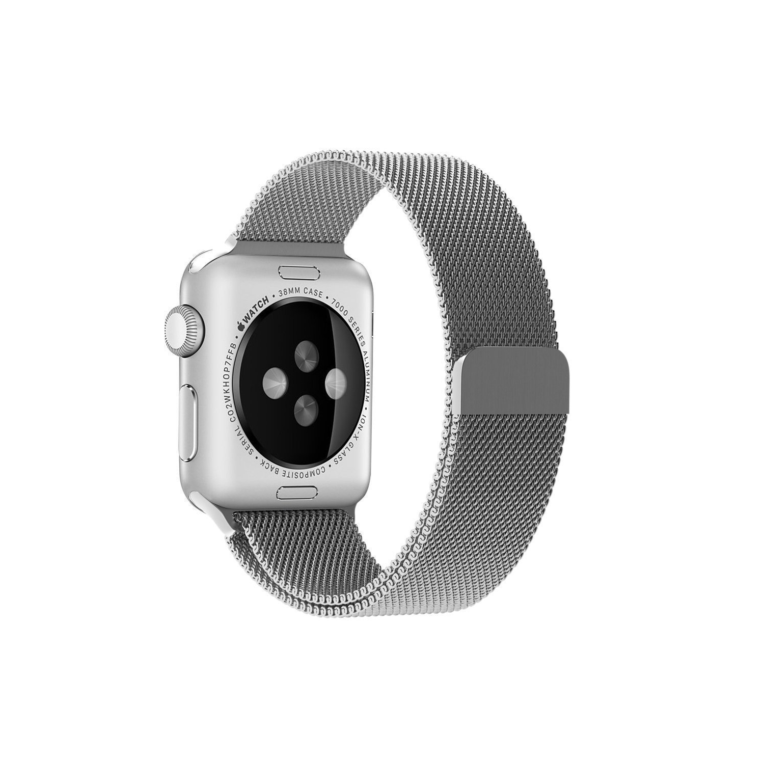 Mesh Loop for Apple Watch Band Stainless Steel Magnetic Strap for iWatch Ultra 2, 3 SE3 Series 11 10 9 8 7 6 5 4 3 2 1, Women Men 42mm 44mm 45mm 46mm