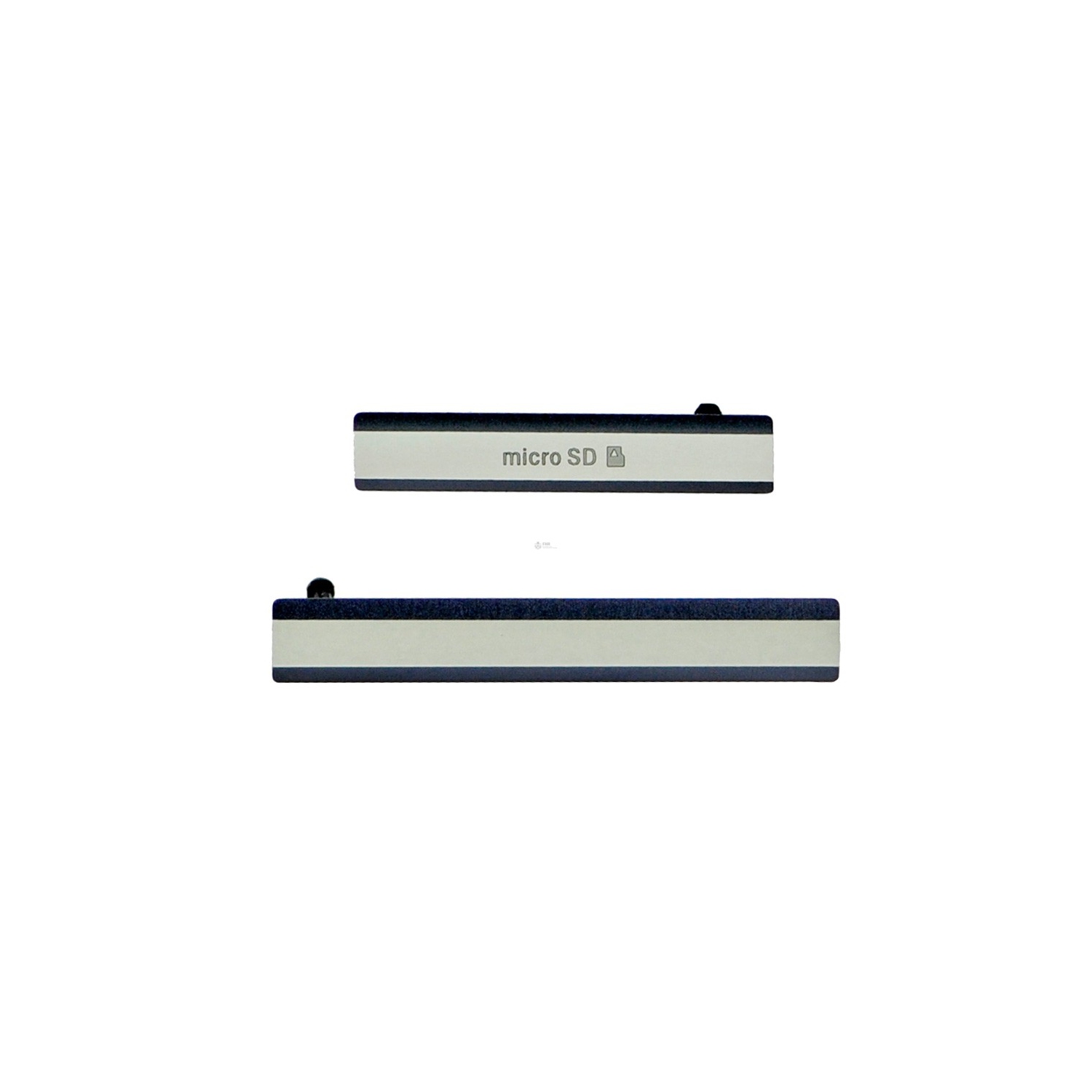 Sony Xperia Z2 SD Card Cap Set (2 pcs/set) - Sliver