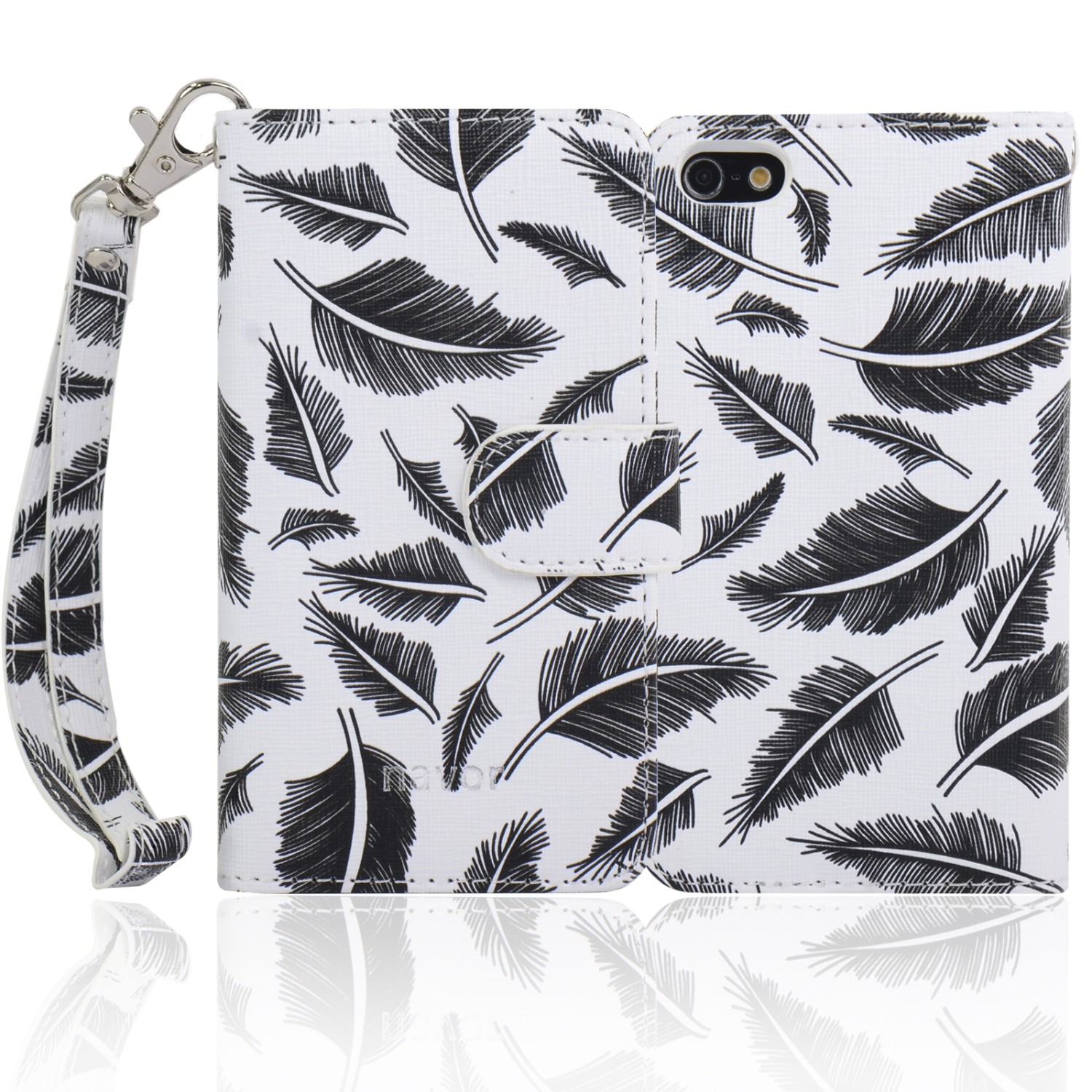 Navor Folio Case for iPhone 5S;iPhone 5 - Oliver