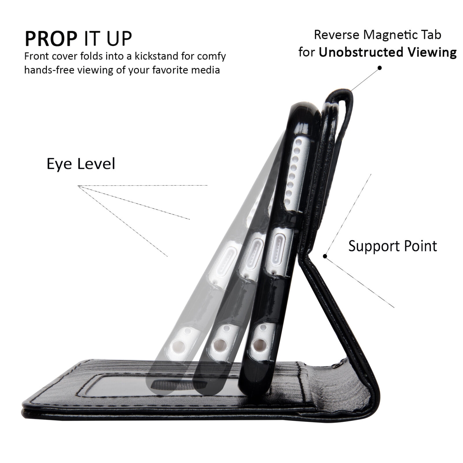 For Apple iPhone 6s Plus/6 Plus Wallet Case-Magnetic Detachable Cover, Car Mount