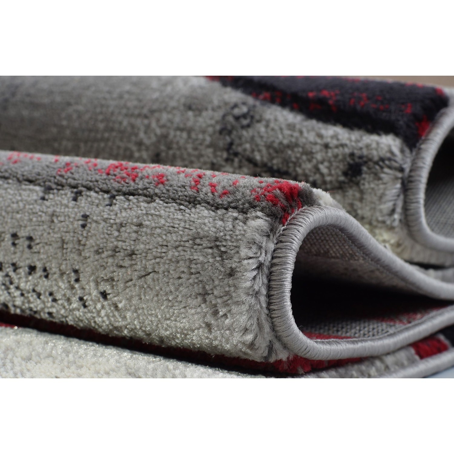 LA Dole Adonis 2'7" x 9'10" Runner Area Rug - Grey