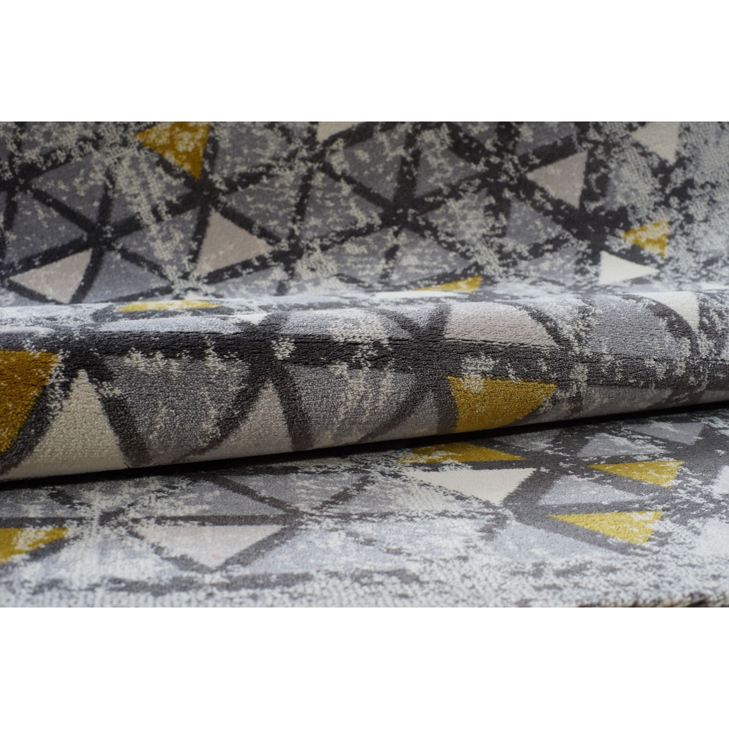 Tapis de corridor DE 2 pi 7 po x 9 pi 10 po Diamond DE LA Dole - Gris