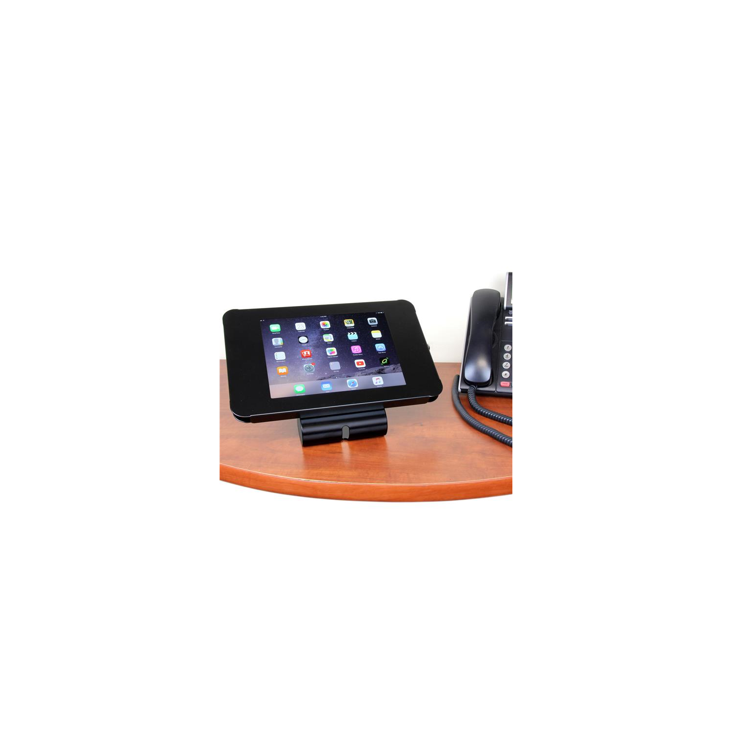 StarTech Lockable Tablet Steel Enclosure Stand for iPad