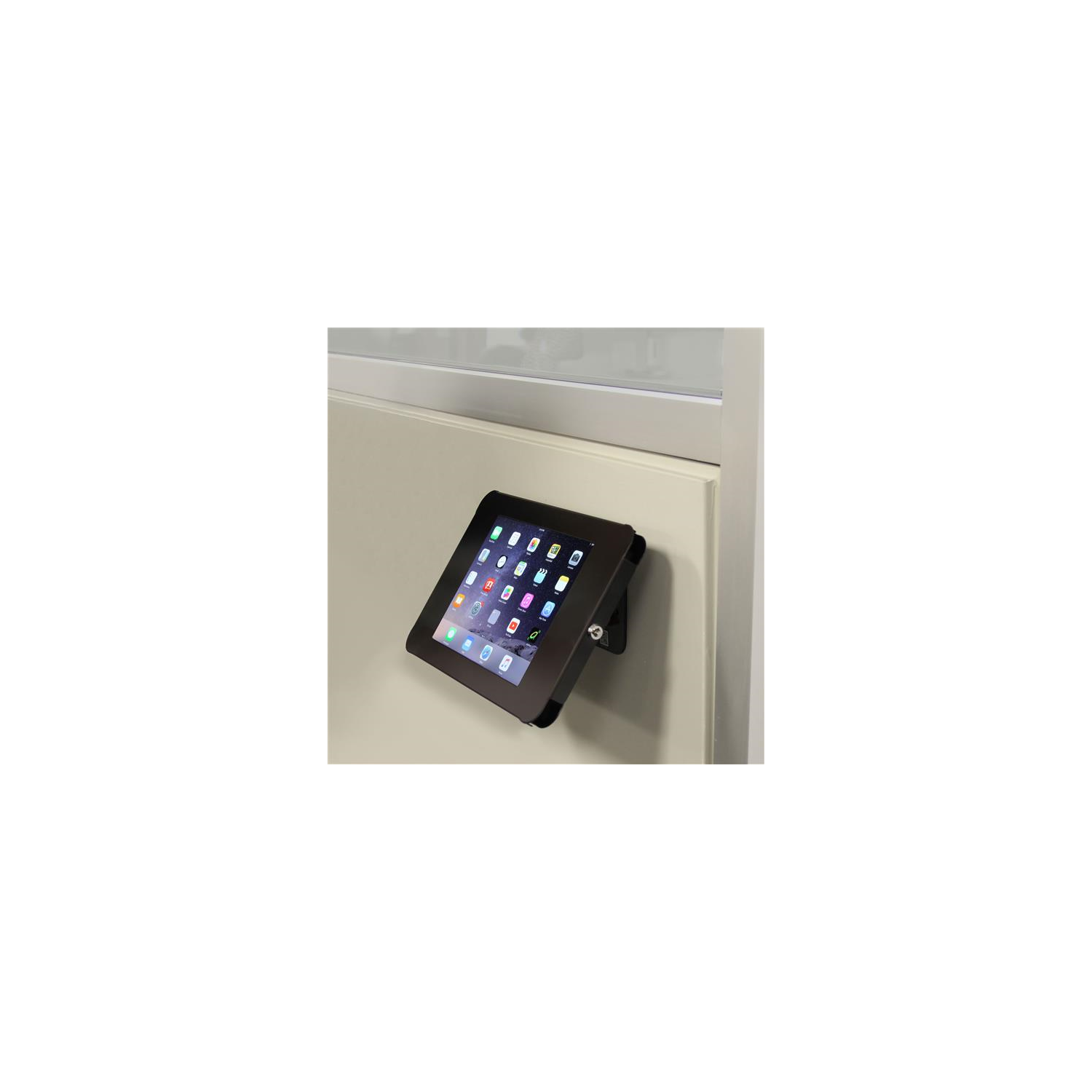 StarTech Lockable Tablet Steel Enclosure Stand for iPad