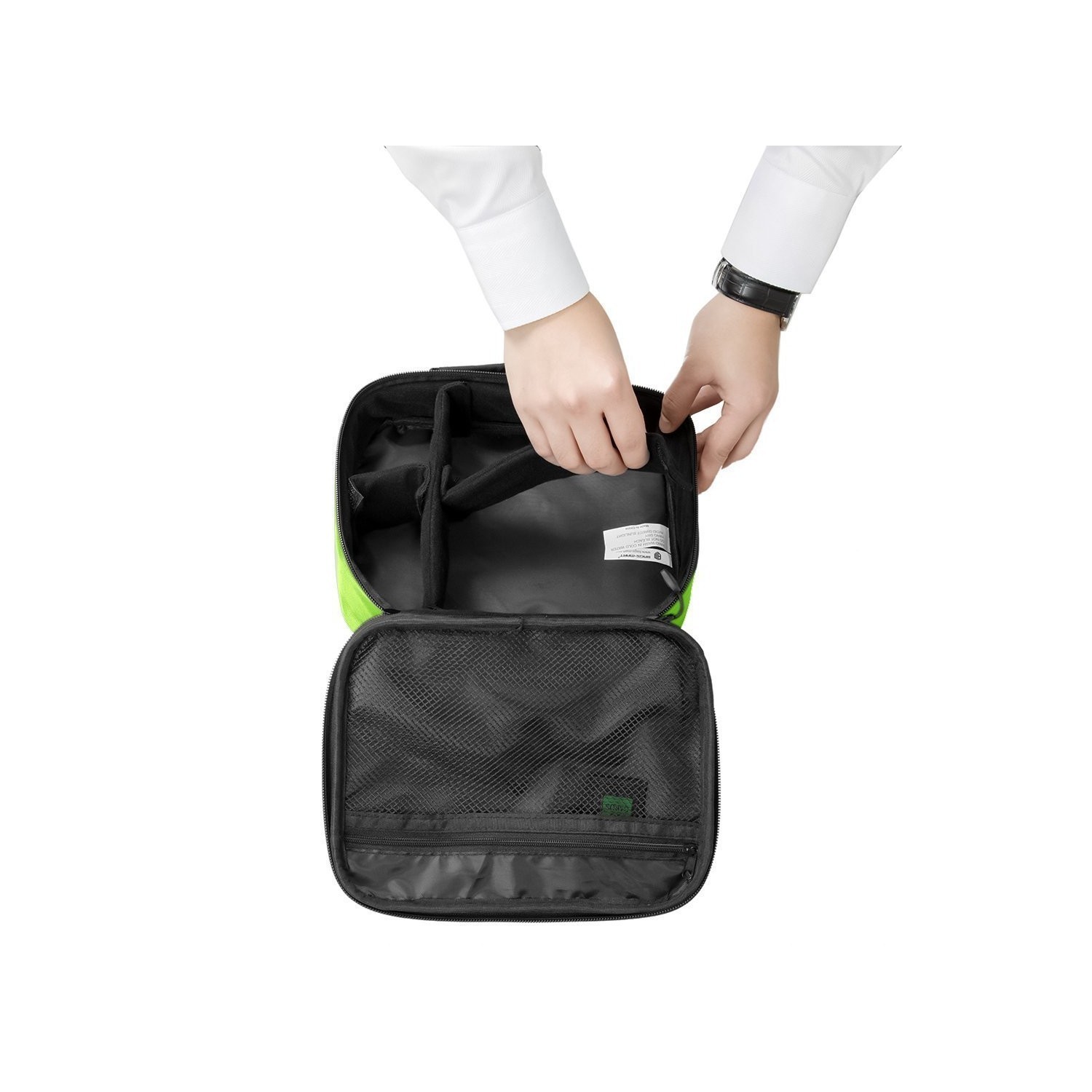 Navor Universal Travel Electronics accessories Storage Organizer Case Bag-Black