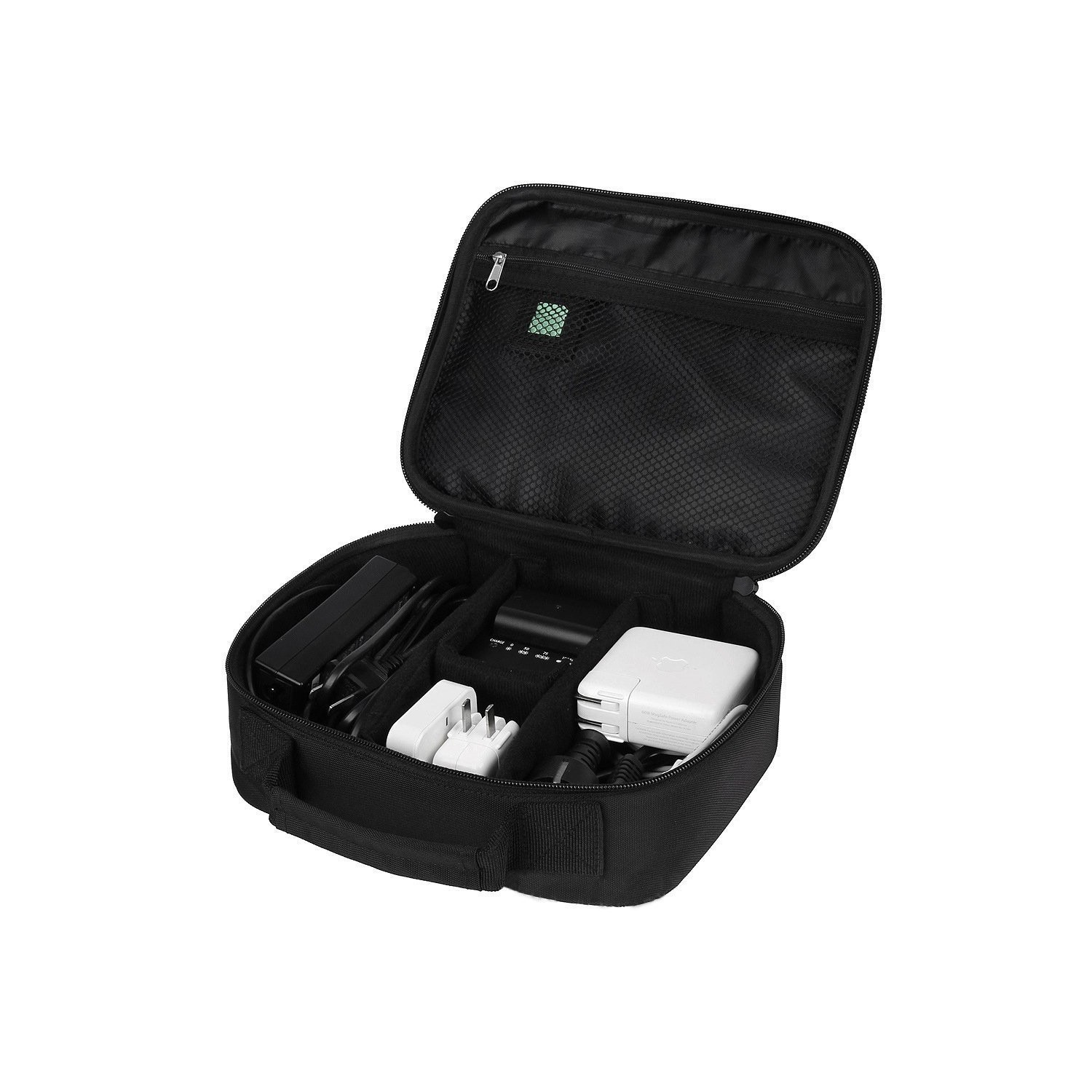 Navor Universal Travel Electronics accessories Storage Organizer Case Bag-Black