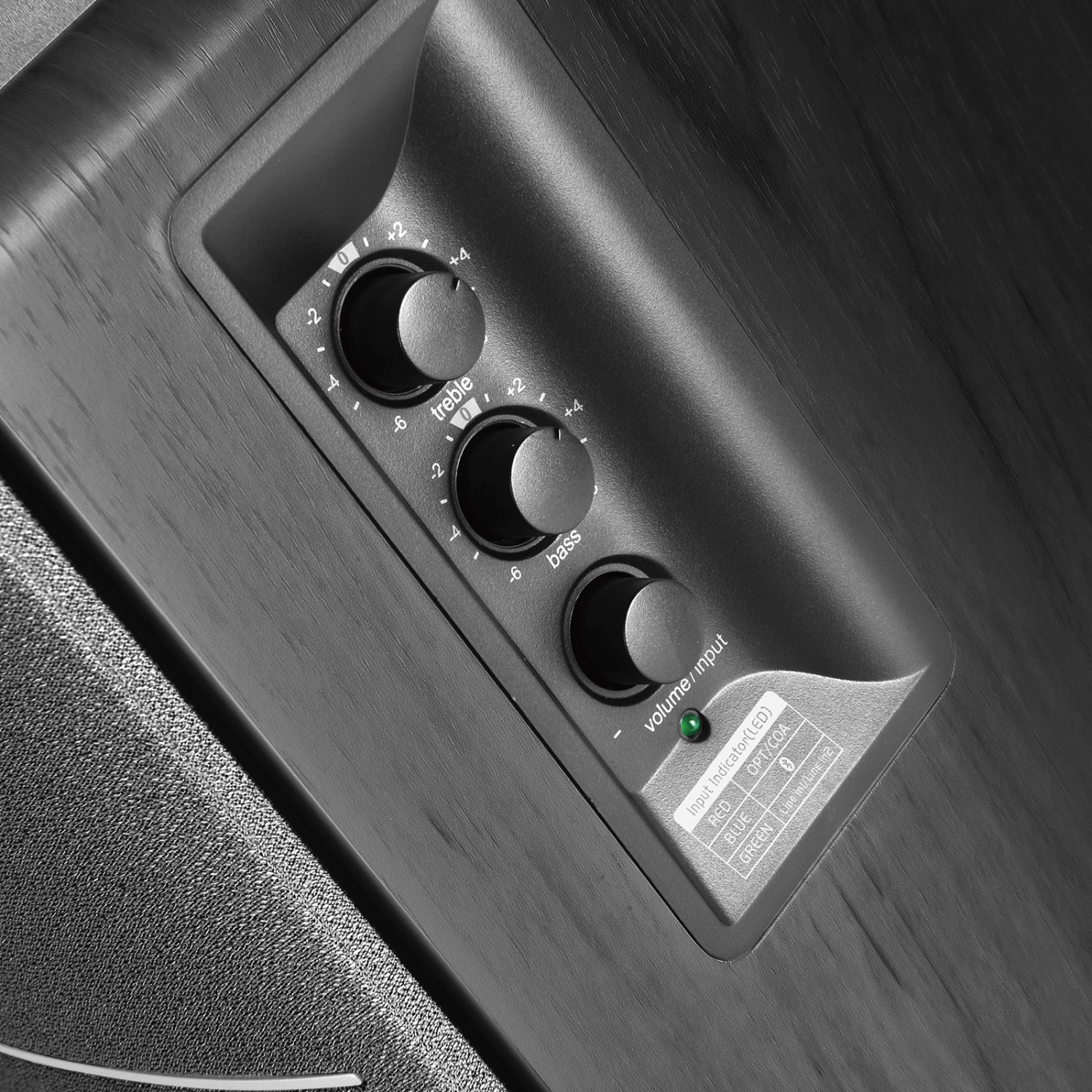 Haut-parleurs d’étagère Bluetooth R1280DB d’Edifier - Entrée optique - Noir