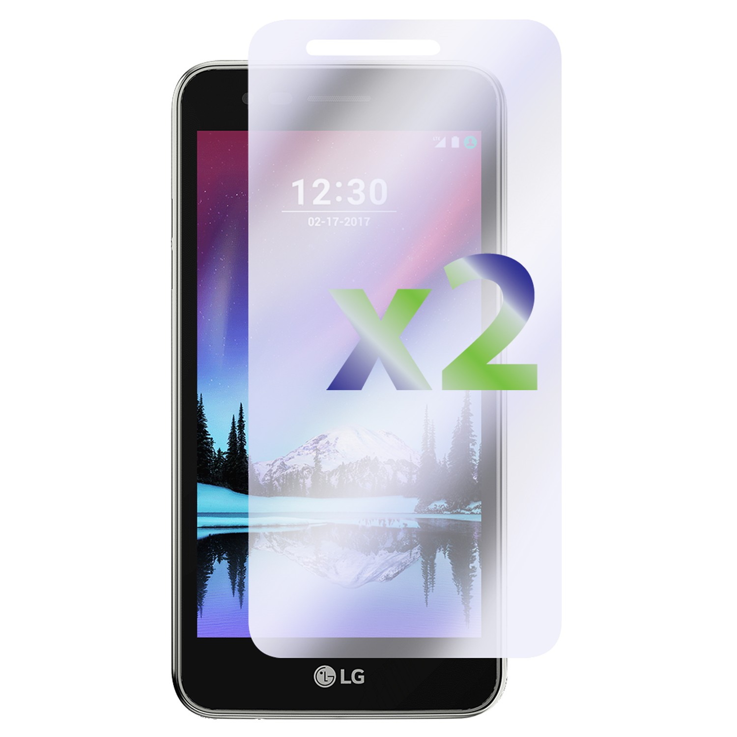Exian Screen Protector Case for LG K4 - Clear