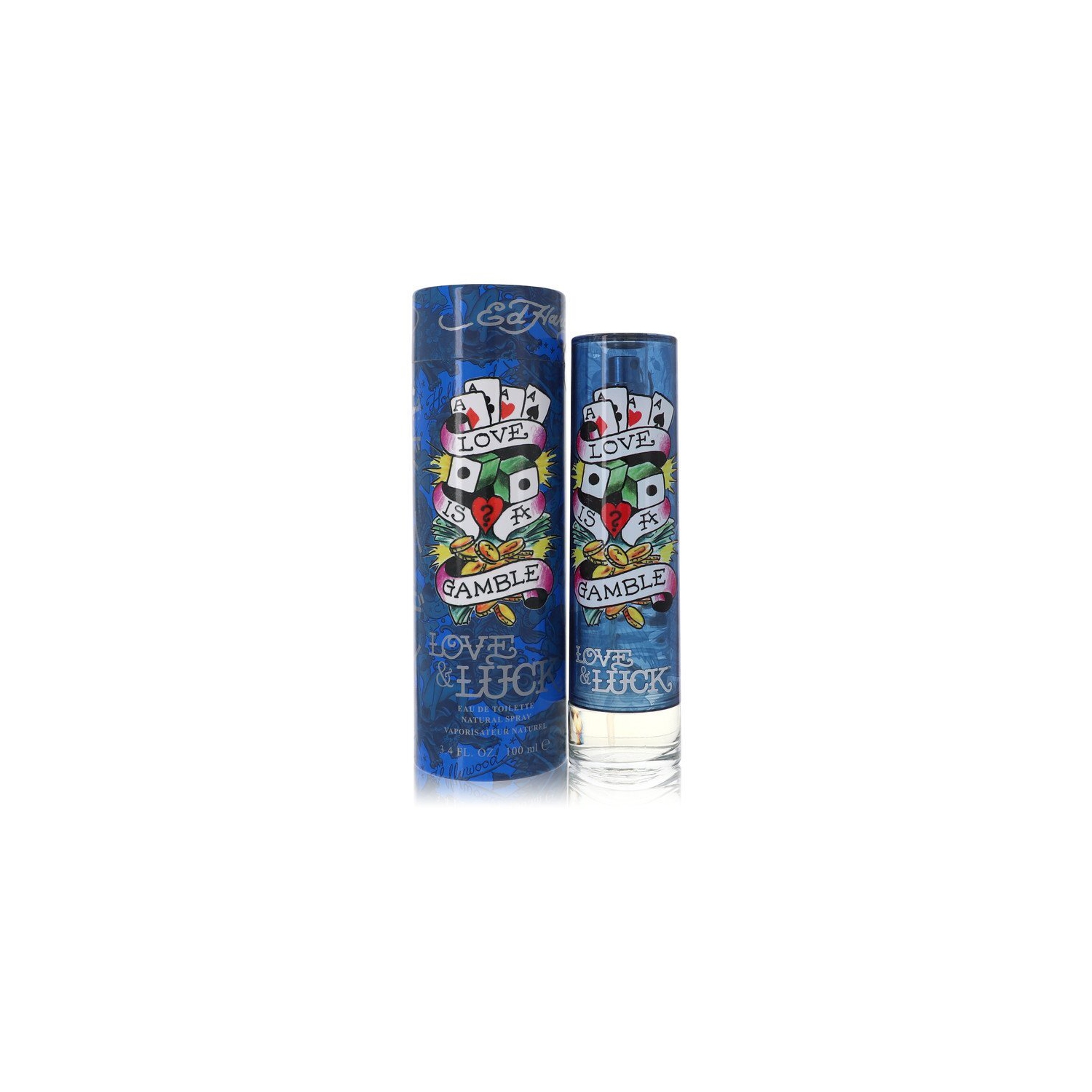 Ed Hardy Love & Luck M 100Ml Boxed