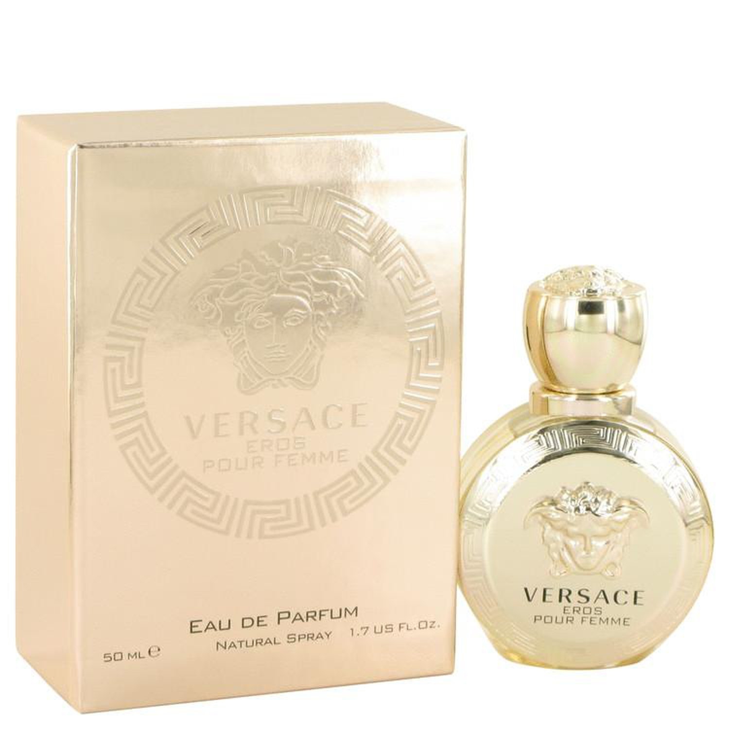 Versace Eros Eau De Parfum Spray, 1.7 ounces
