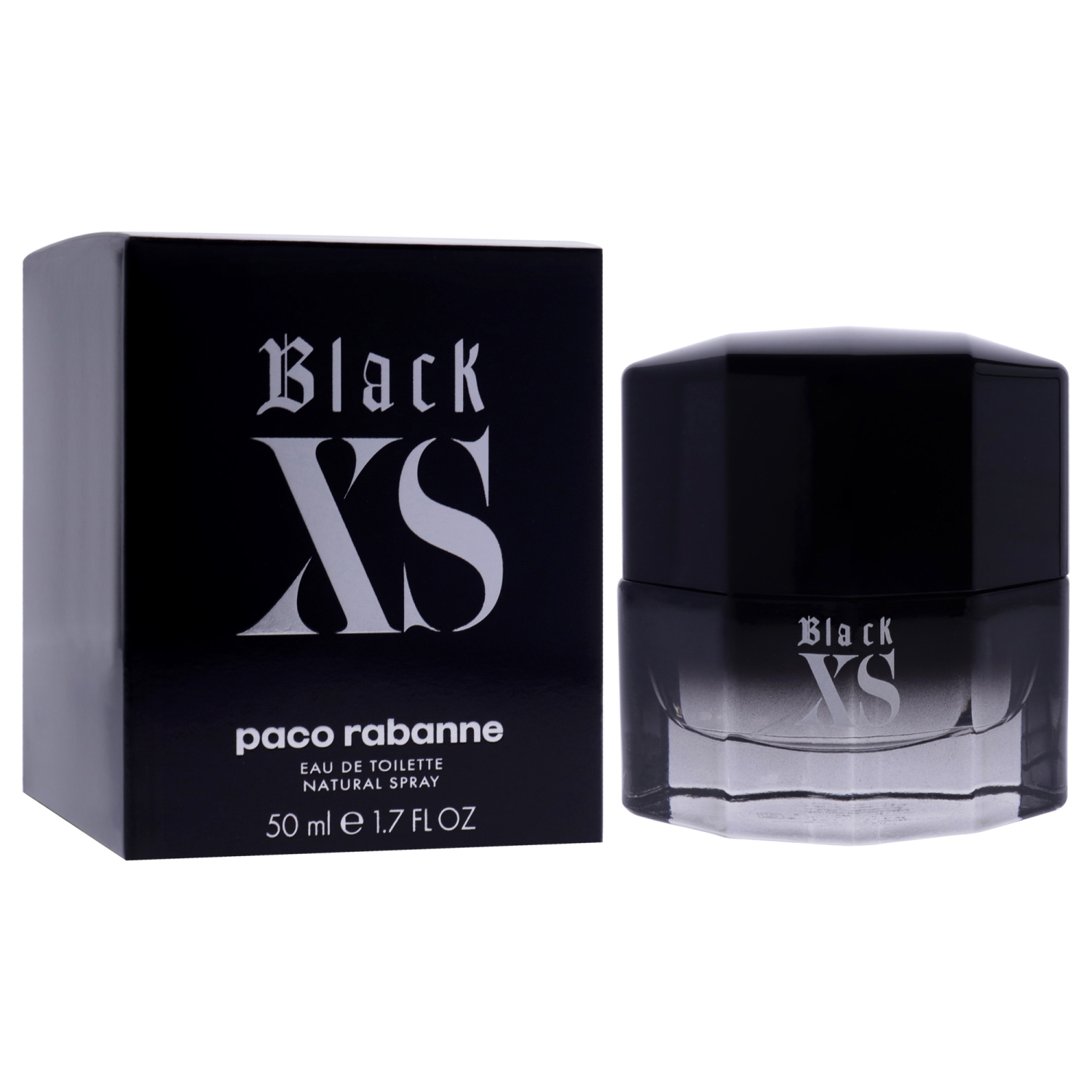 Black XS by Paco Rabanne Eau De Toilette Spray 1.7 oz