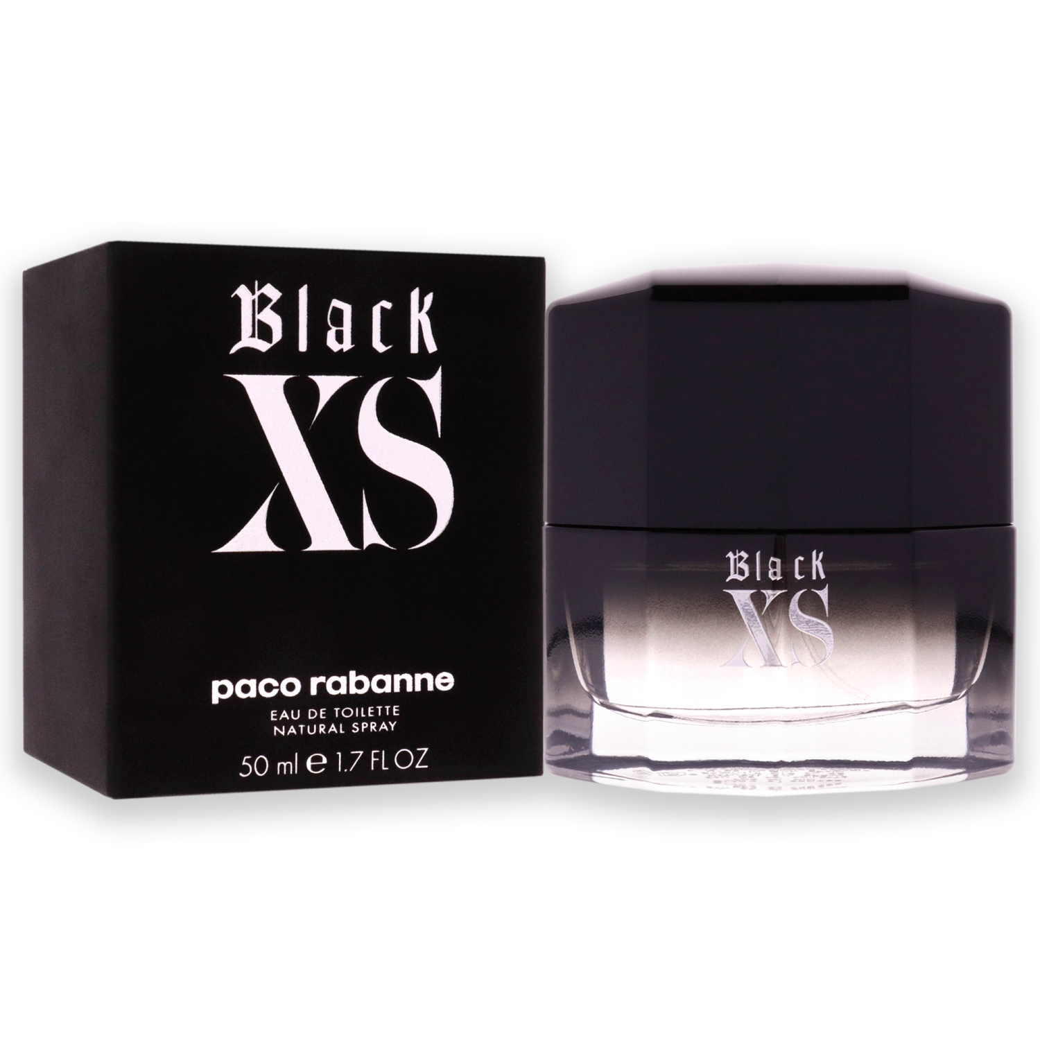 Black XS by Paco Rabanne Eau De Toilette Spray 1.7 oz