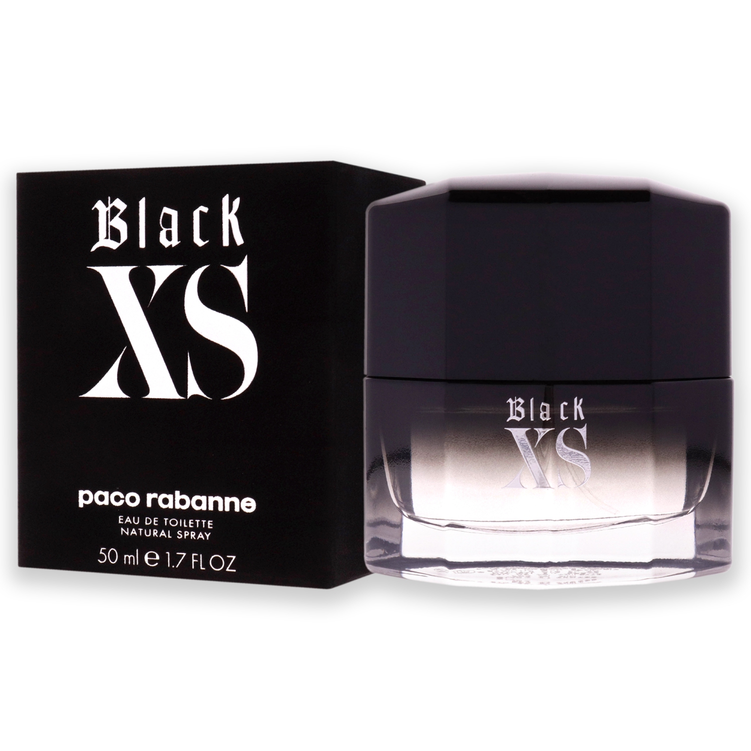 Black XS by Paco Rabanne Eau De Toilette Spray 1.7 oz