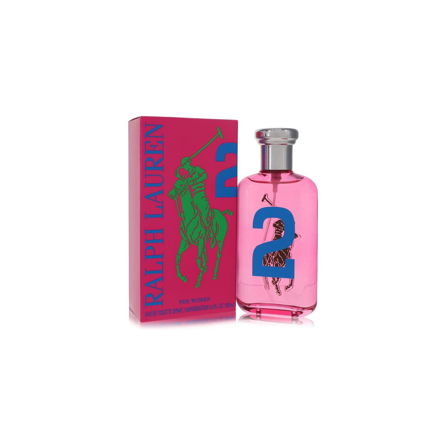 Ralph Lauren Polo Big Pony 2 avec 100 ml en boîte