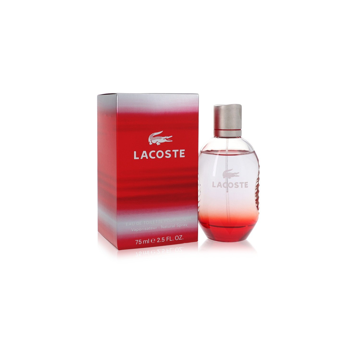 Lacoste eau clearance de toilette red