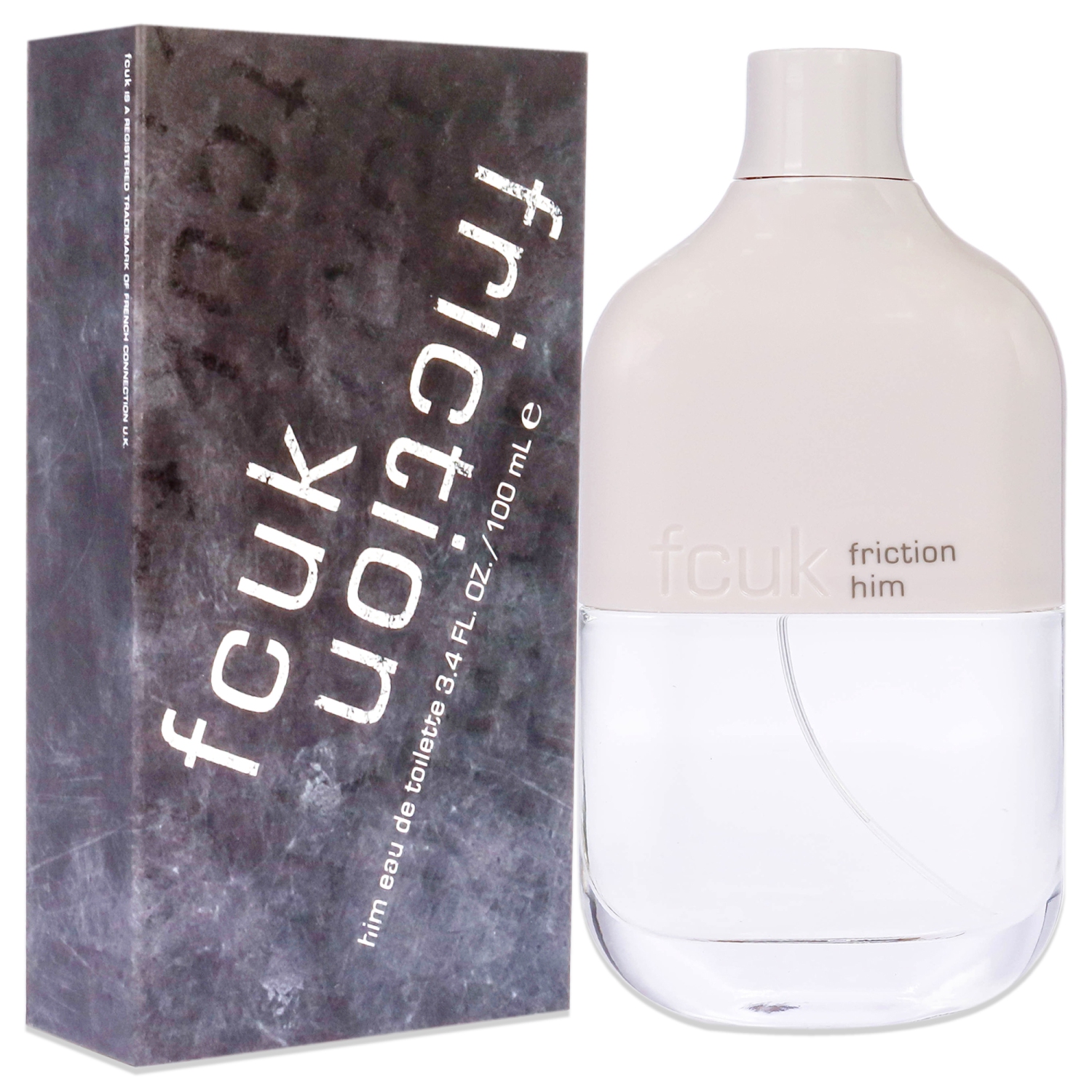 FCUK Friction par French Connection Eau De Toilette Vaporisateur 3.4 oz