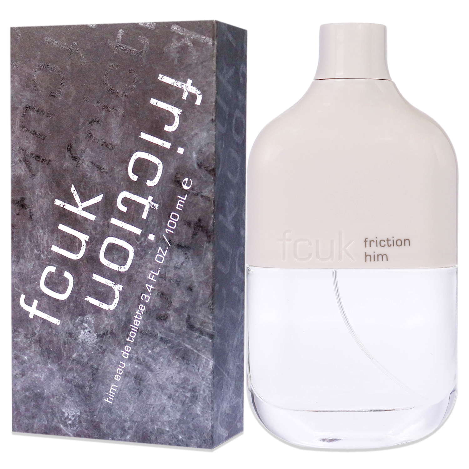 FCUK Friction par French Connection Eau De Toilette Vaporisateur 3.4 oz