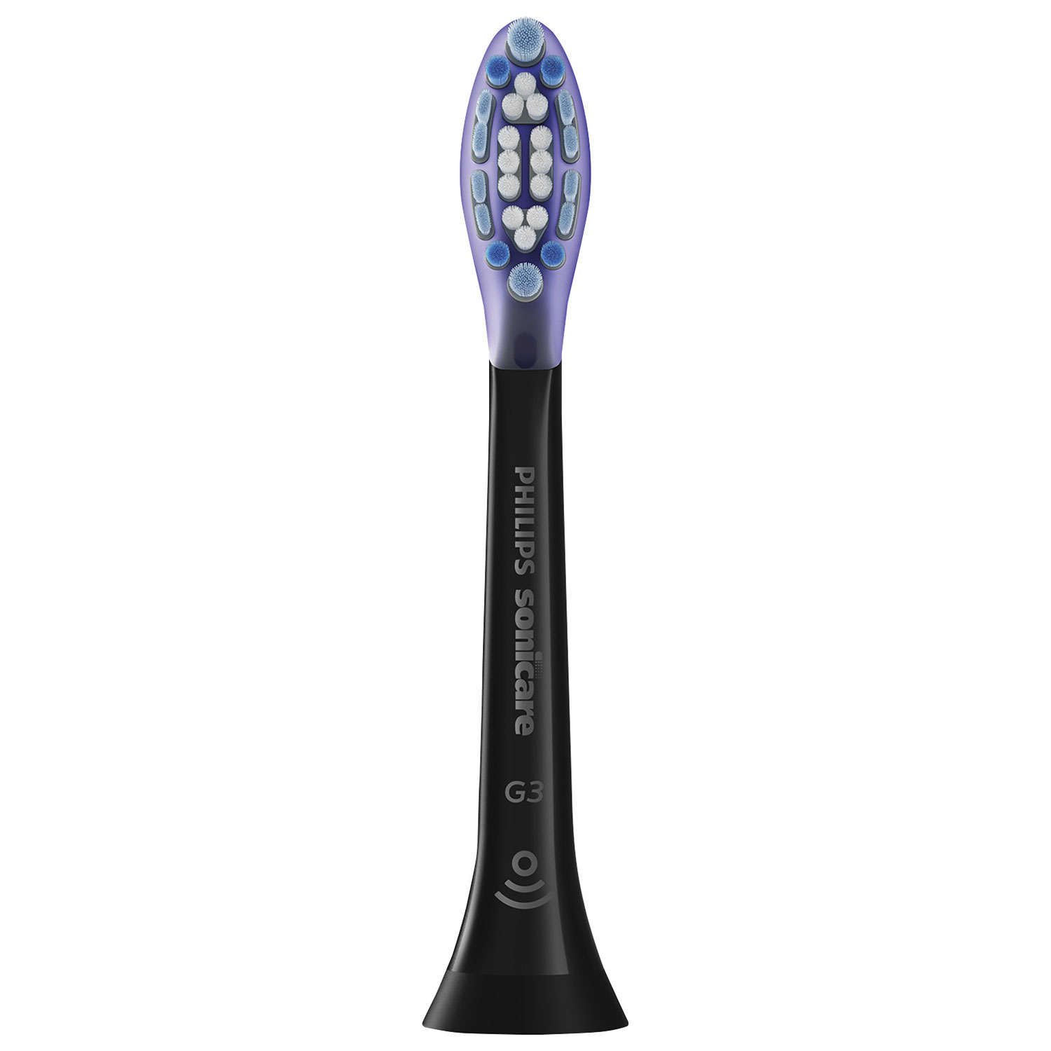 Philips Sonicare Premium Gum Care Replacement Toothbrush Heads - 2 Pack - Black