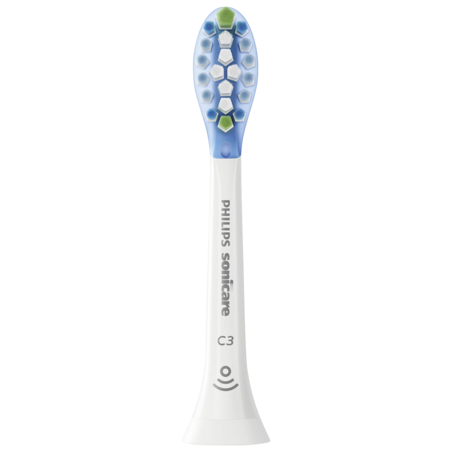 Têtes de rechange de brosse à dents Sonicare Premium Plaque Control de Philips - Paquet de 2 - Blanc