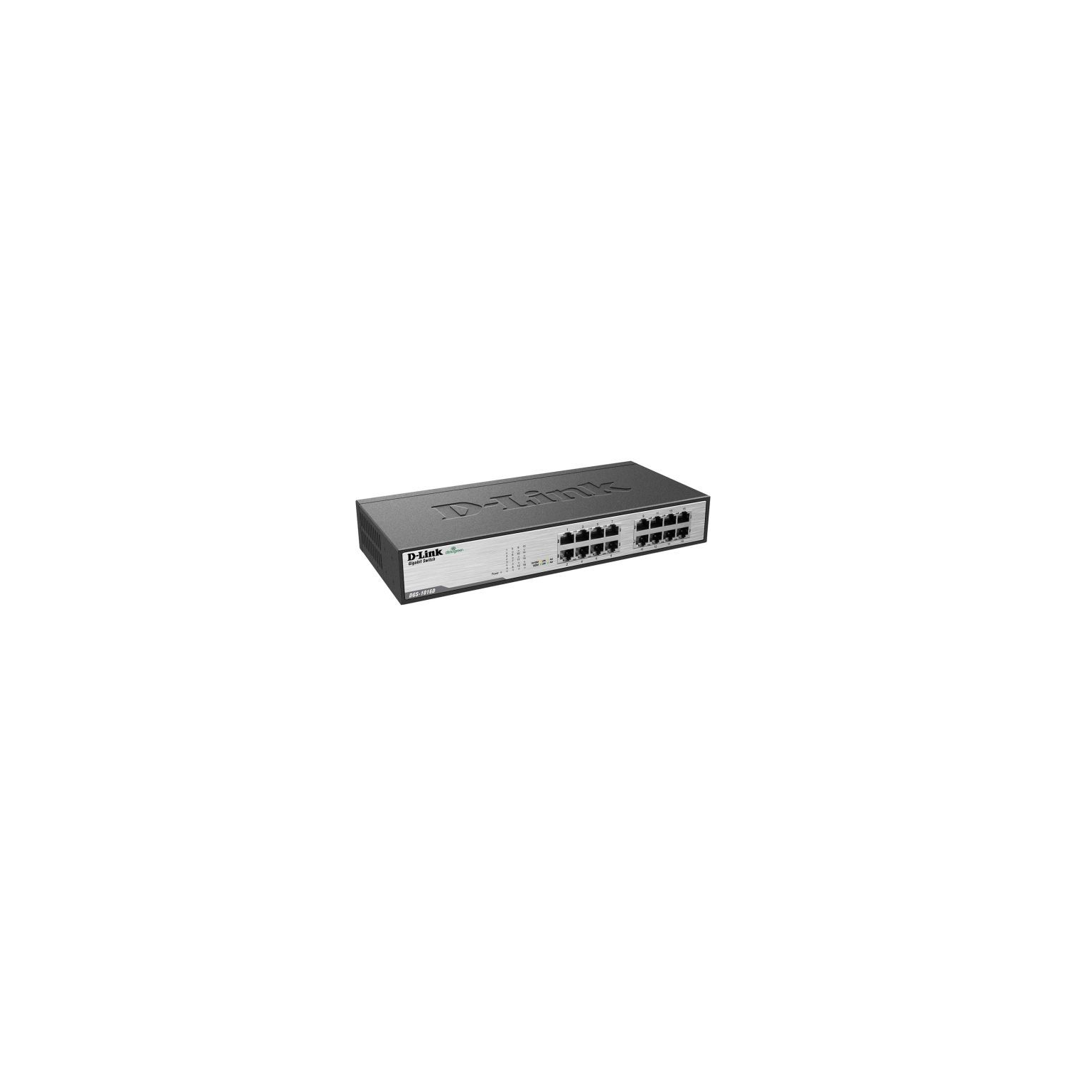 D-link Dgs-1016d 16-port Gigabit Unmanaged Metal Desktop Or