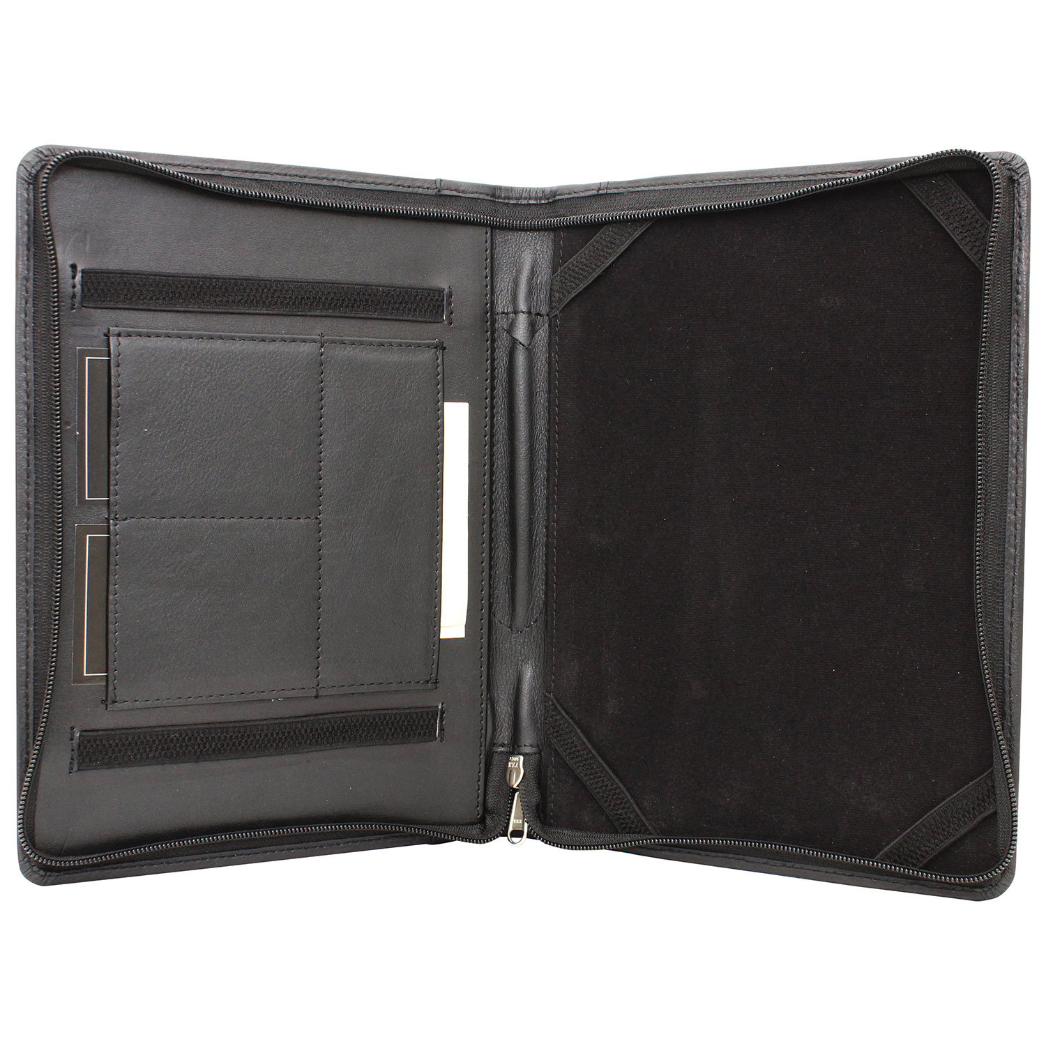 Ashlin AereoPro Universal 7" Tablet Leather Folio Case - Black