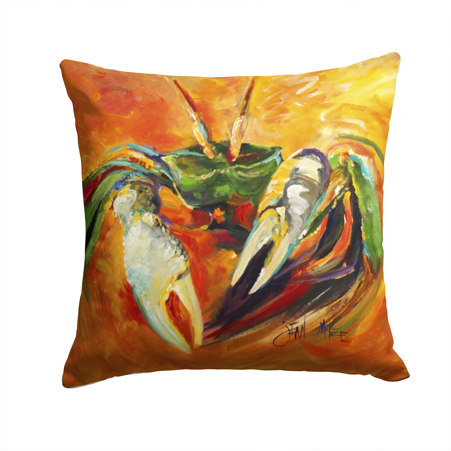 small orange decorative pillows