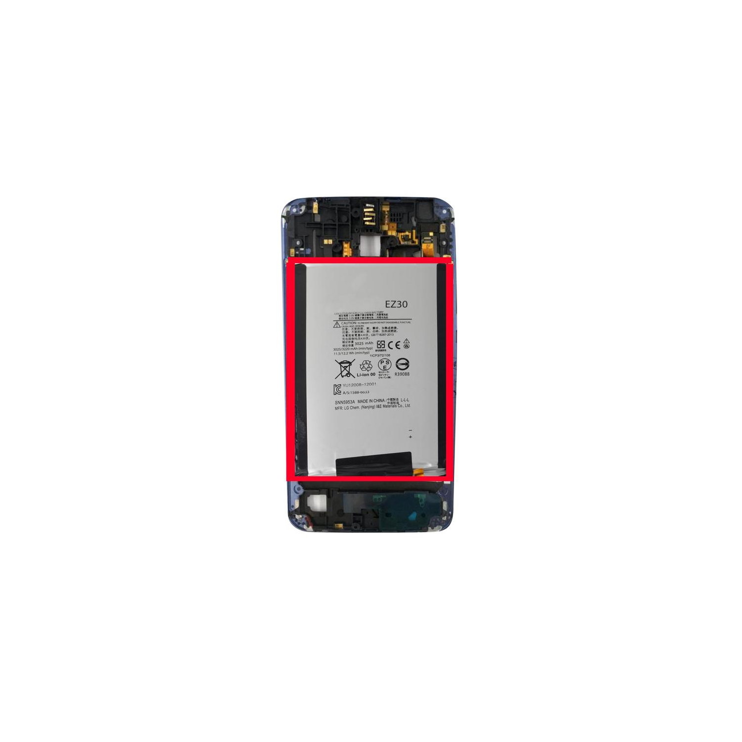 Motorola Google Nexus 6 XT1100 XT1103 EZ30 Replacement Battery
