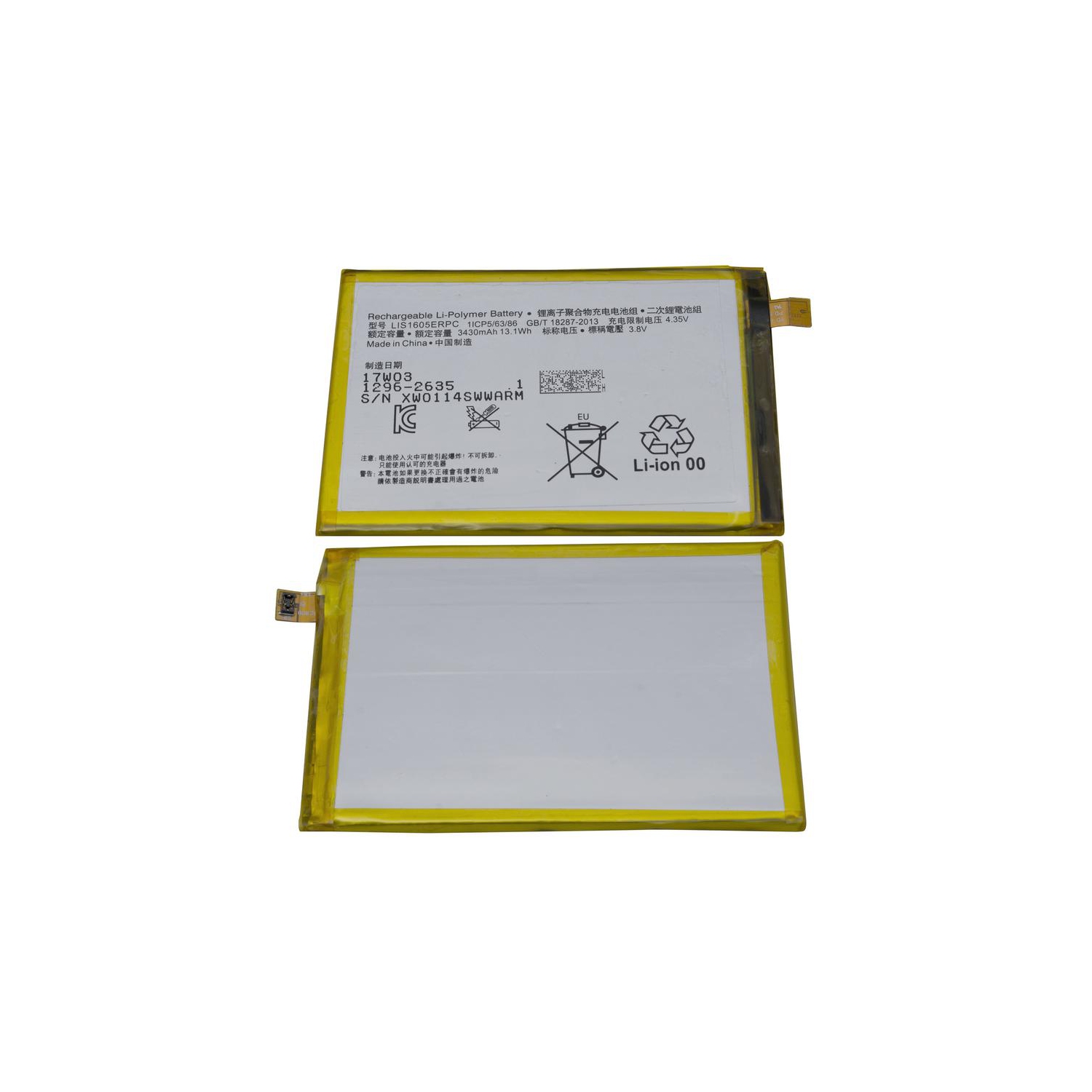 Sony Xperia Z5 Premium E6853 E6833 LIS1605ERPC Replacement Battery