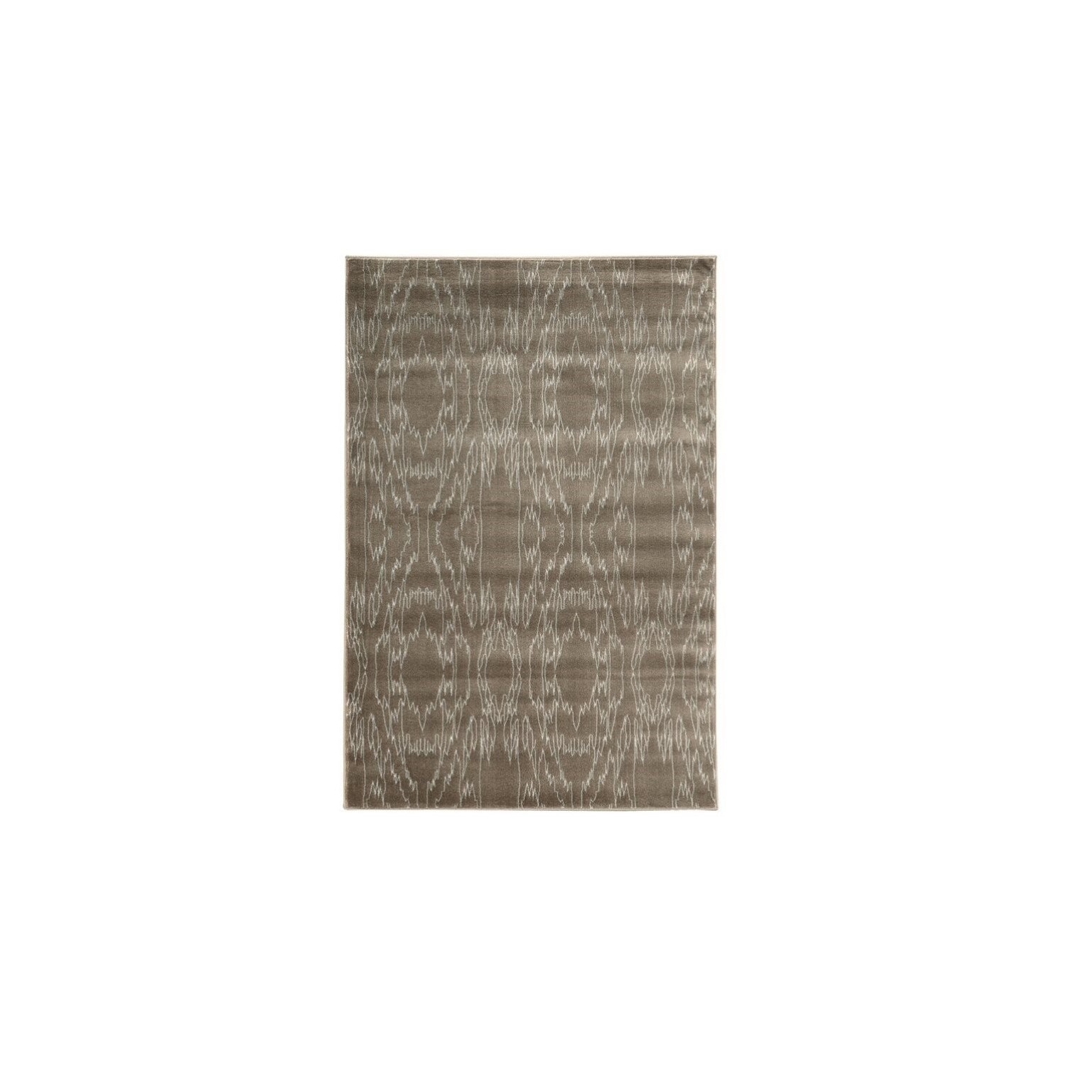 Linon RUGPA0458 5 ft. 3 in. x 7 ft. 6 in. Prisma Electric Indoor Area Rug - Dark Brown