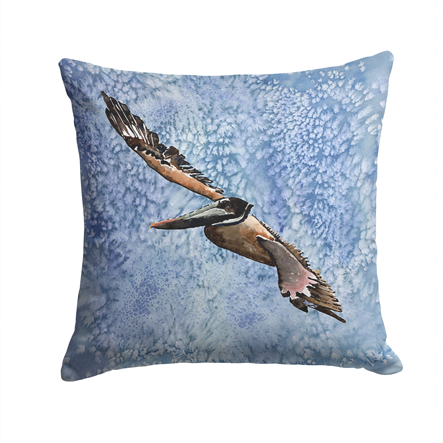 Carolines Treasures 8150PW1414 14 x 14 in. Bird - Pelican Decorative Fabric Pillow