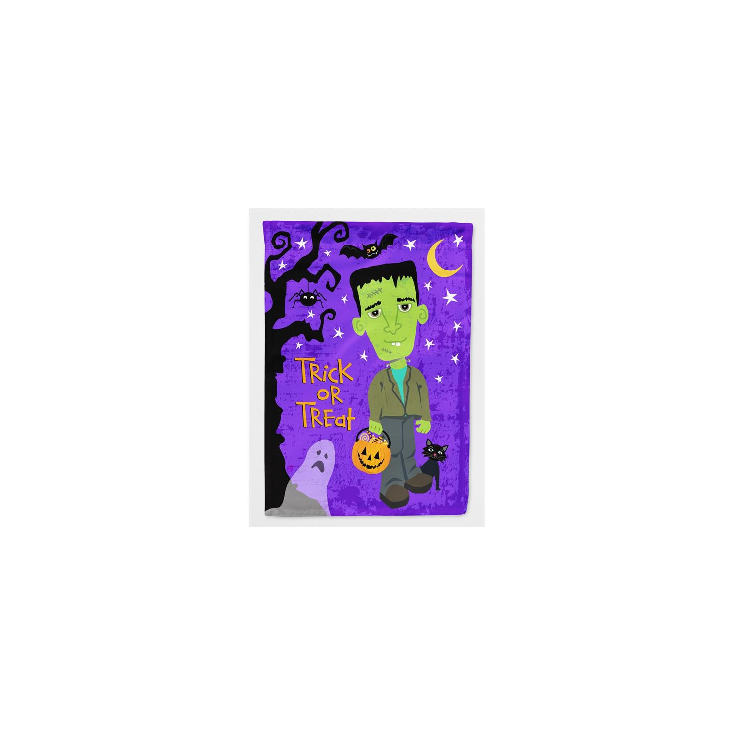 Carolines Treasures VHA3021CHF Halloween Frankie Frankenstein Flag Canvas House Size