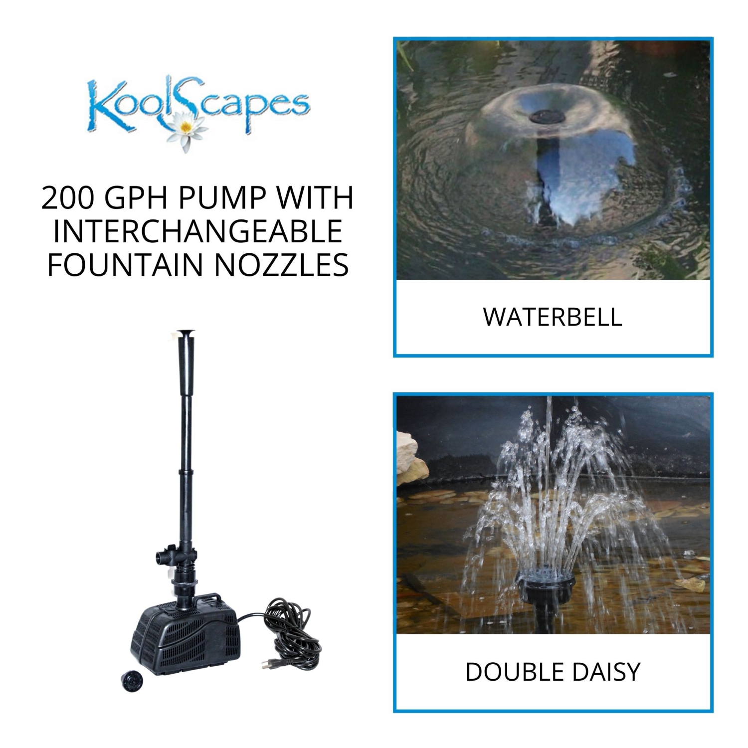 Koolatron KSPK-270SL 270 Gallon Pond Kit with Lighting
