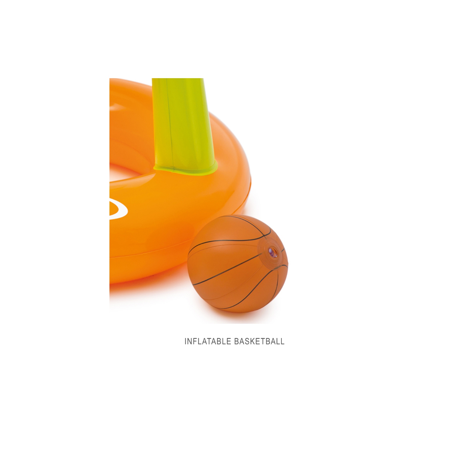 Inflatable Floating Basketball Hoop