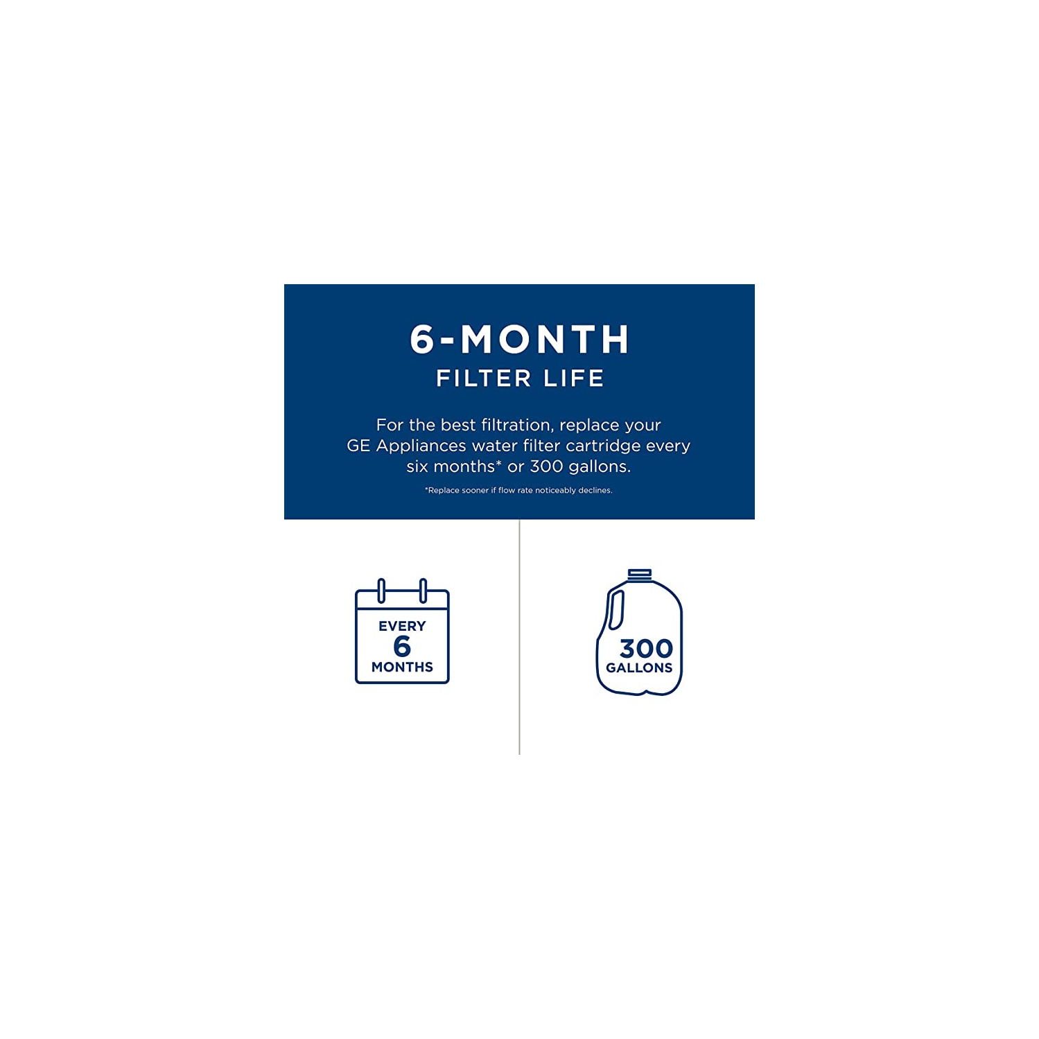 Filtre à eau pour réfrigérateur RPWFE de GE