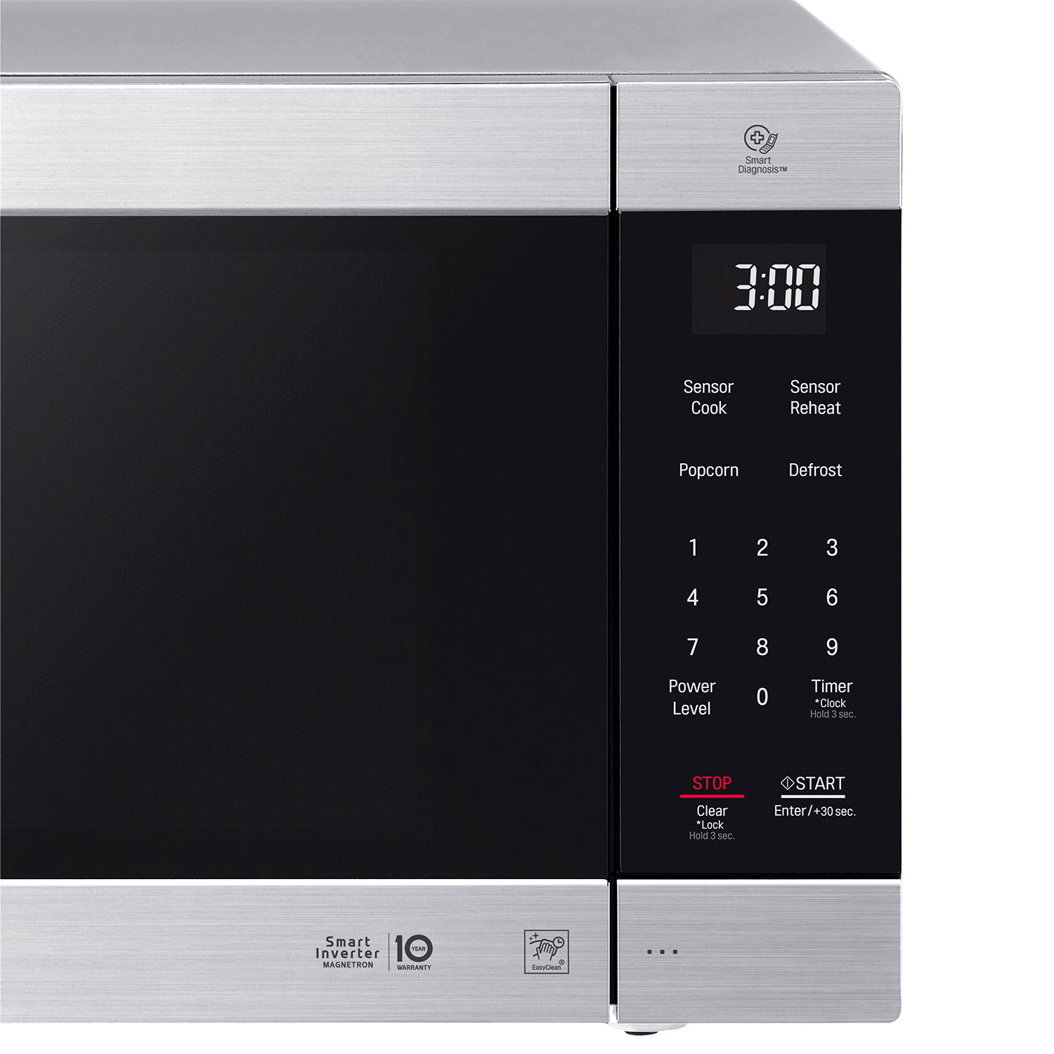 Micro-ondes de 2,0 pi³ NeoChef avec Smart Inverter de LG - Acier inoxydable