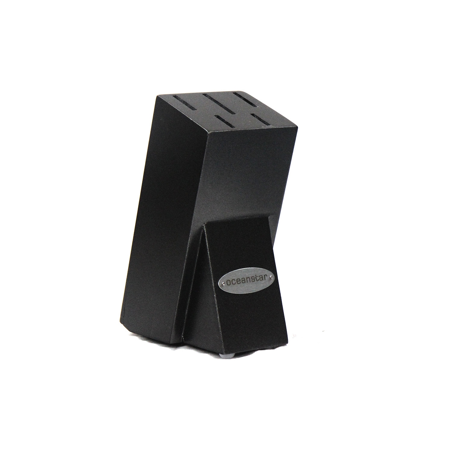 Oceanstar KS1217 6-Piece Non-Stick Coating knife set with Block Elegant Black