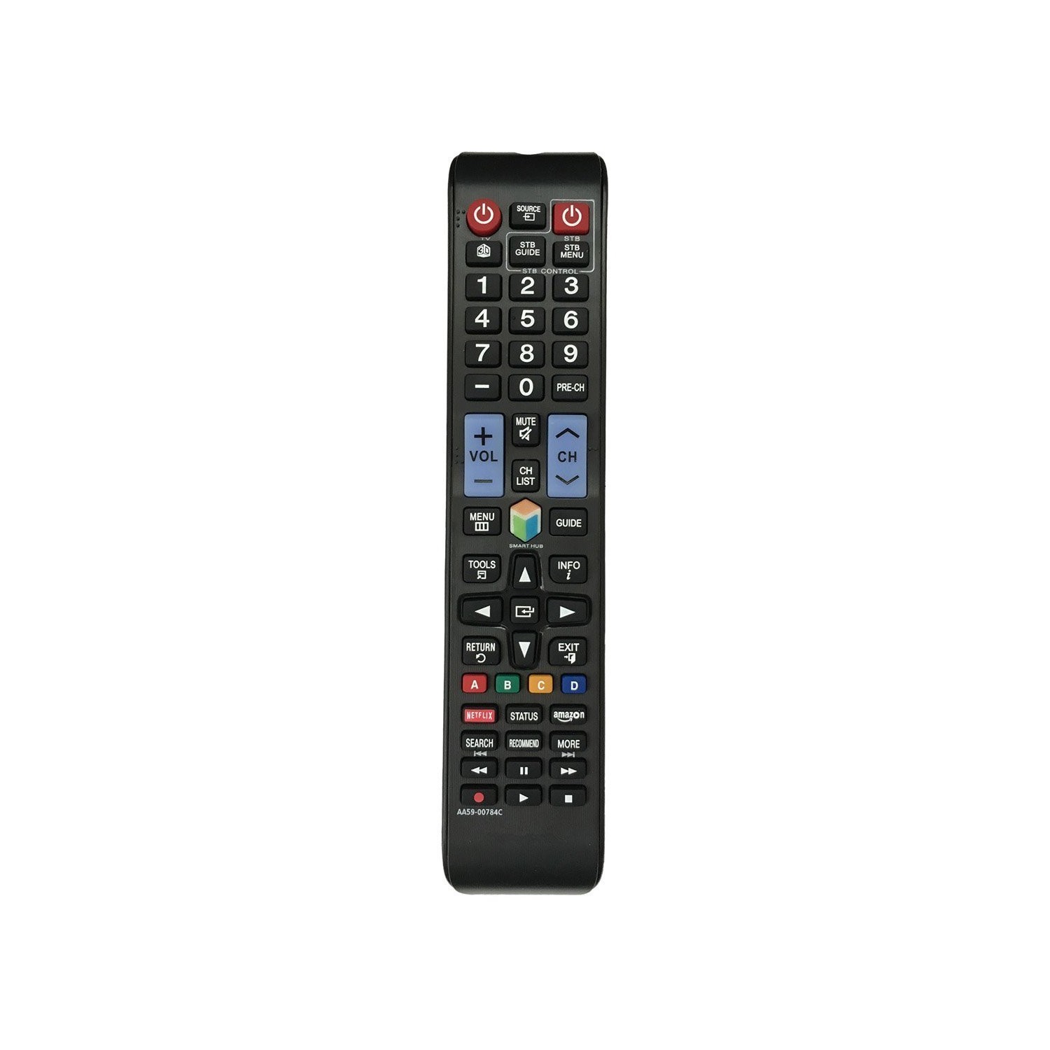 UniLink (TM) Replacement Remote Control for SAMSUNG AA59-00784C for Samsung TV AA59-00784A AA59-0784B BN59-01043A