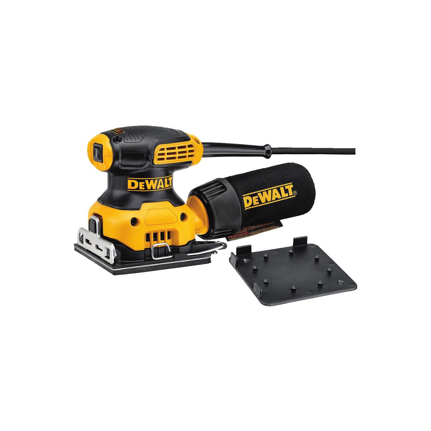 DEWALT Electric Sander, 1/4-Inch Sheet, Orbital