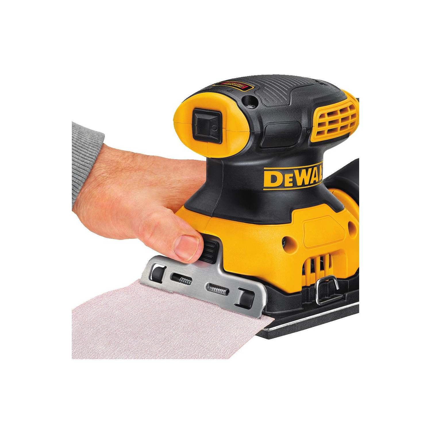 DEWALT Electric Sander, 1/4-Inch Sheet, Orbital