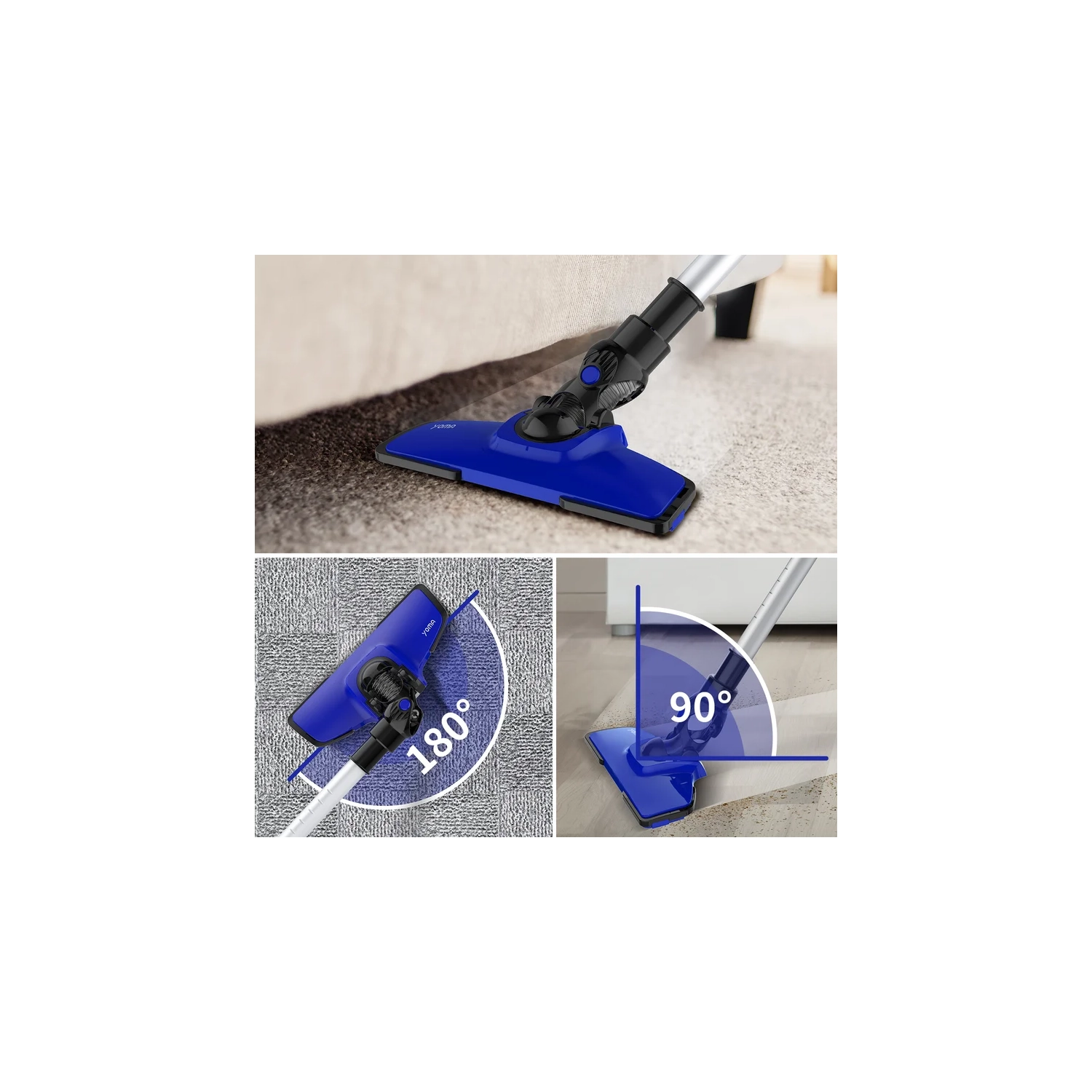 YOMA Cordless Bagless Stick Vacuum