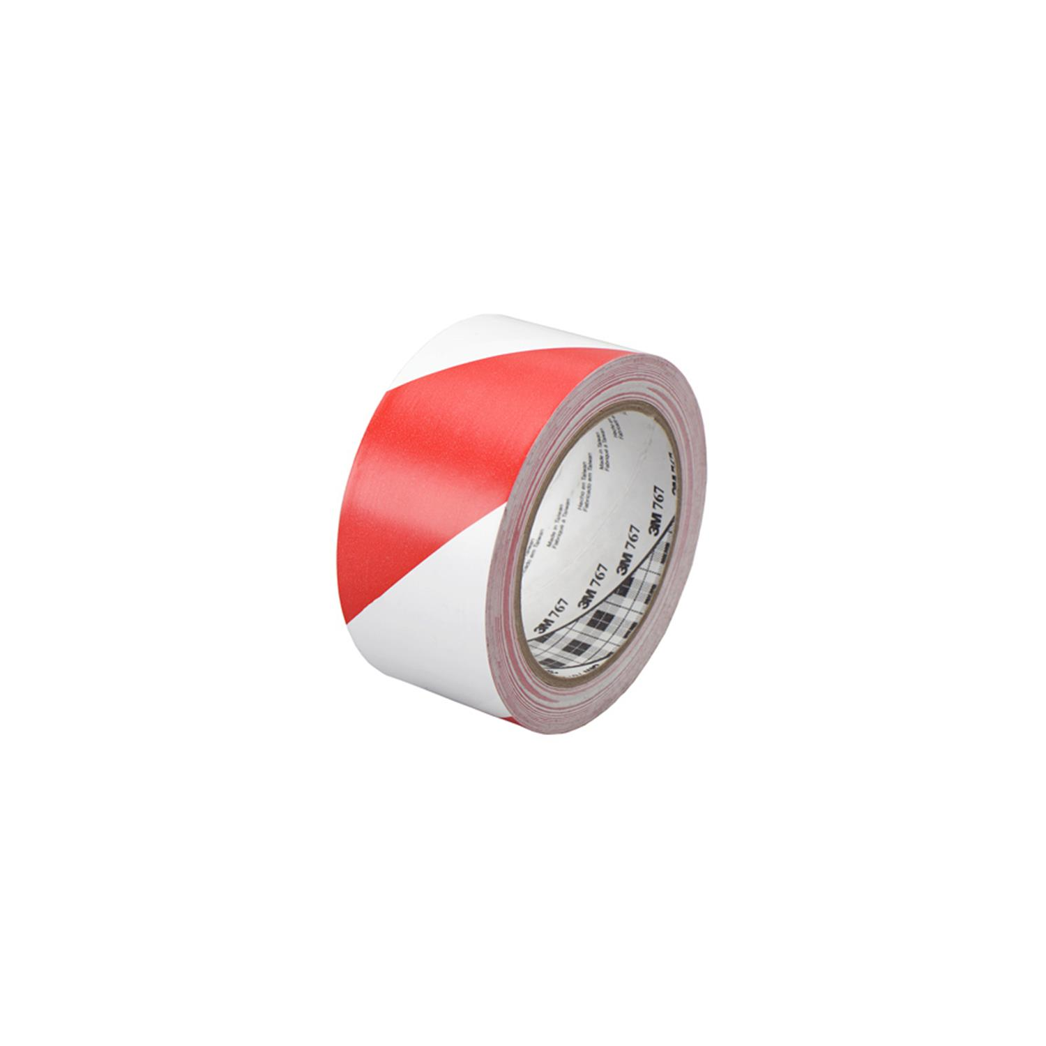 3M Company 767DC 2 in. X 36 yd. Red & White Safety Stripe