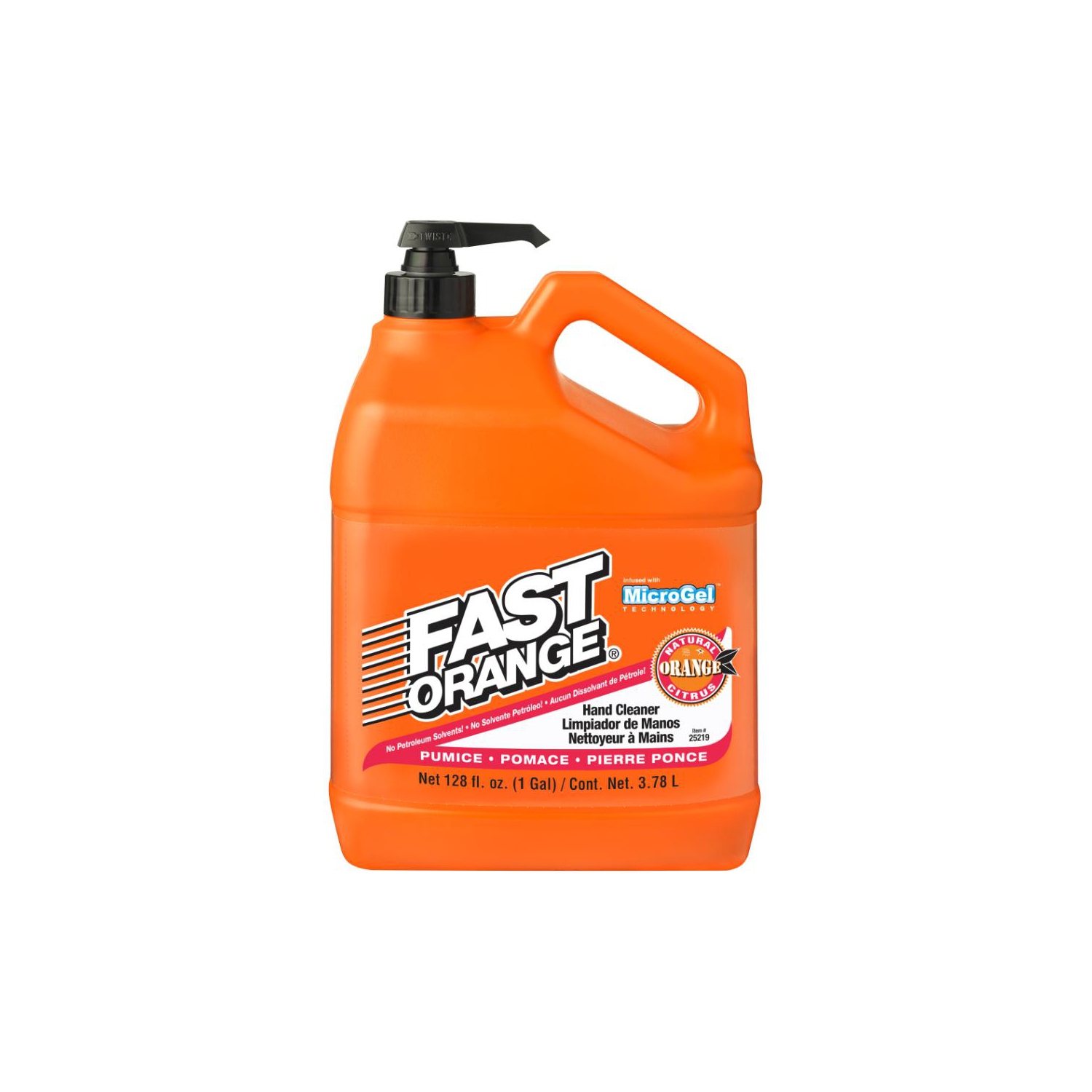 Permatex 1 Gallon Fast Orange Pumice Lotion Hand Cleaner 25219