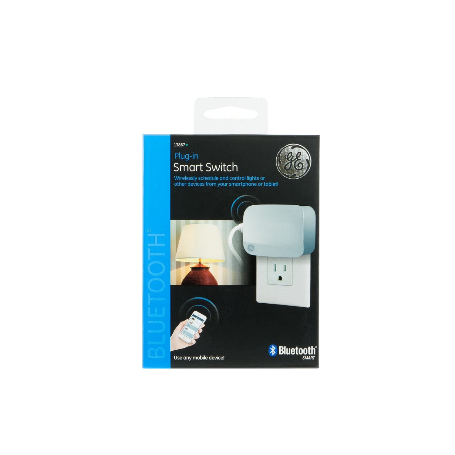 Ge 13867 Bluetooth Plug-In Indoor On & Off Smart Switch