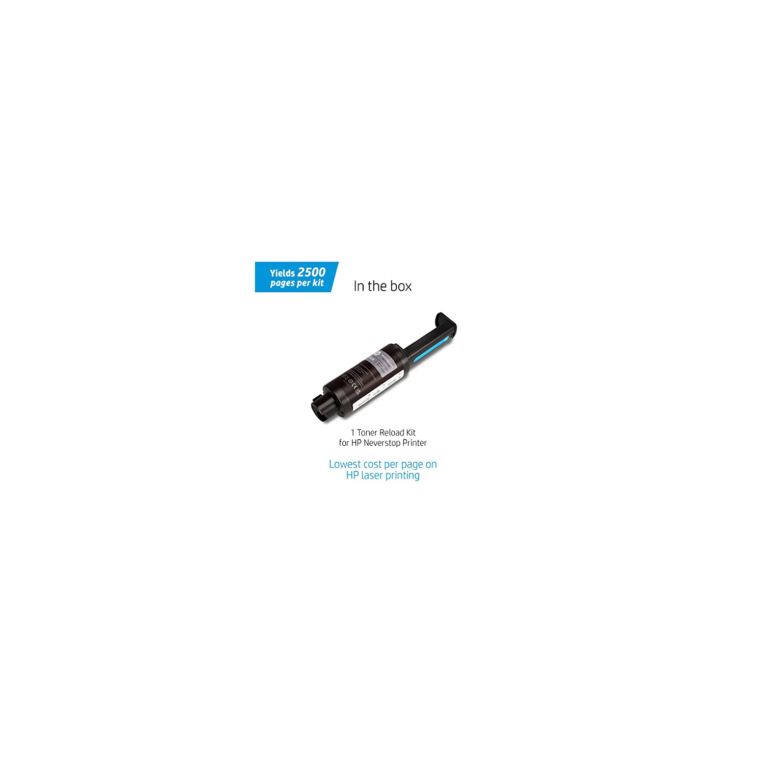 HP 655A Original Toner Cartridge - Cyan