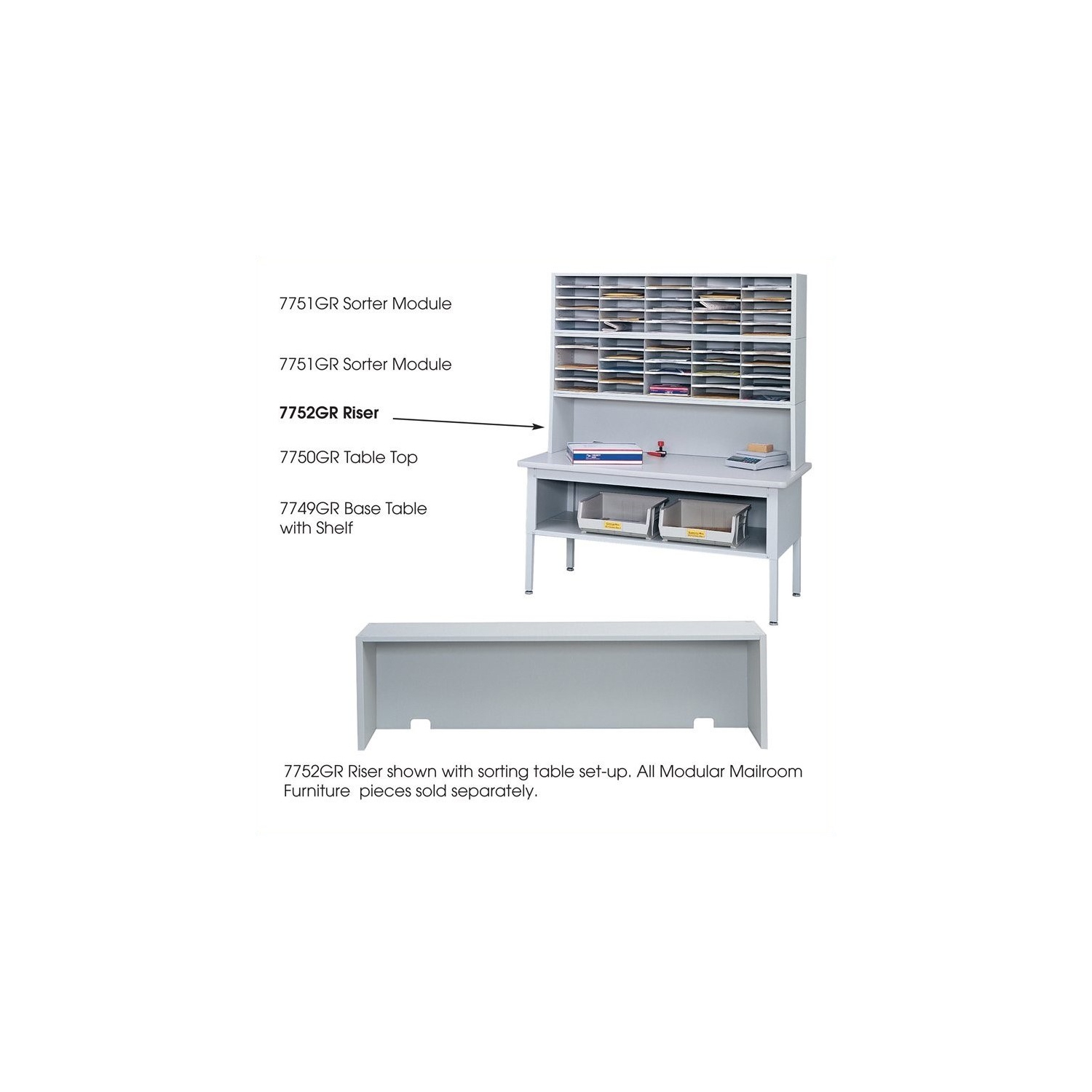 Safco – surmontoir de tri E-Z