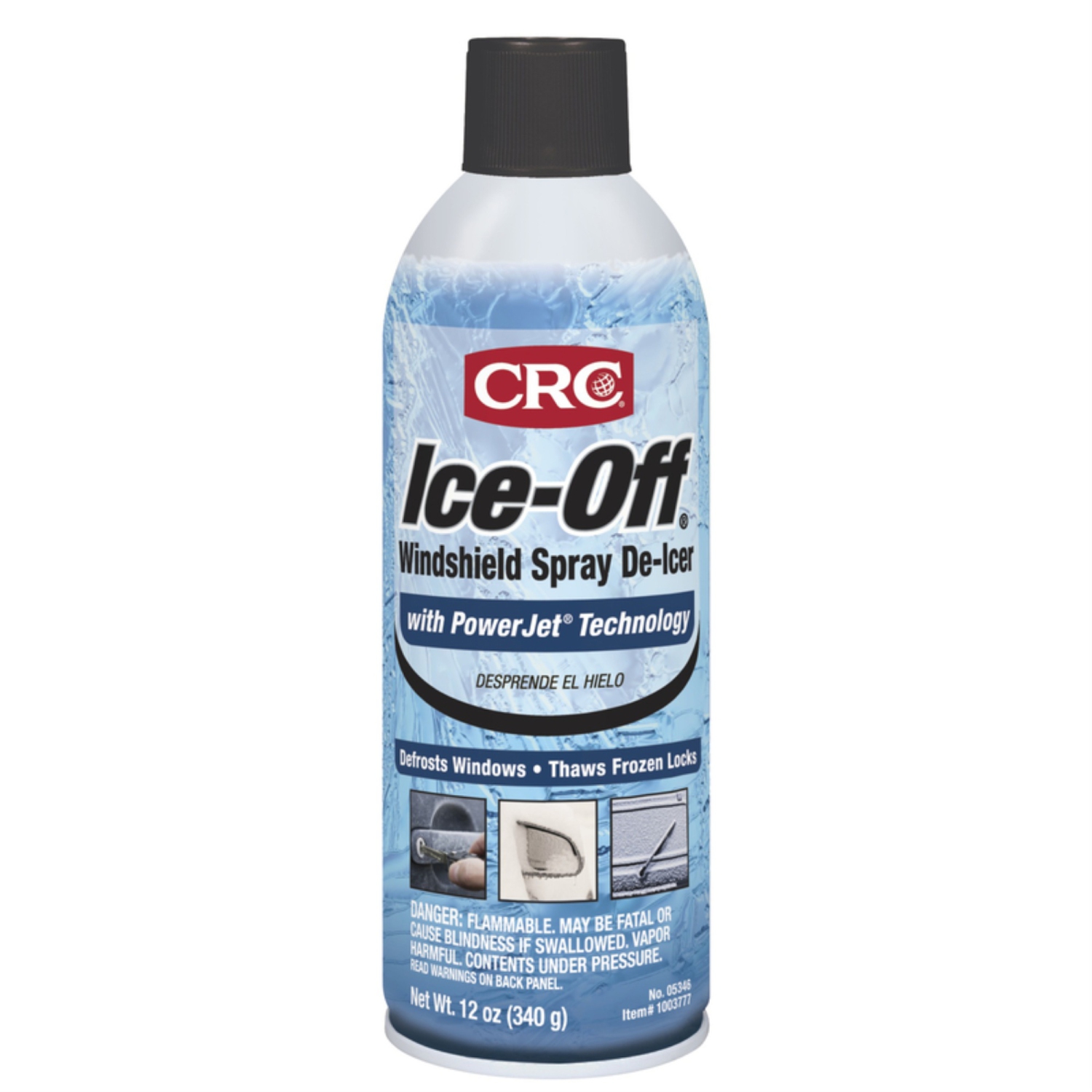 Crc 125-05346 Ice-Off Windshield Spray De-Icers 16 Oz