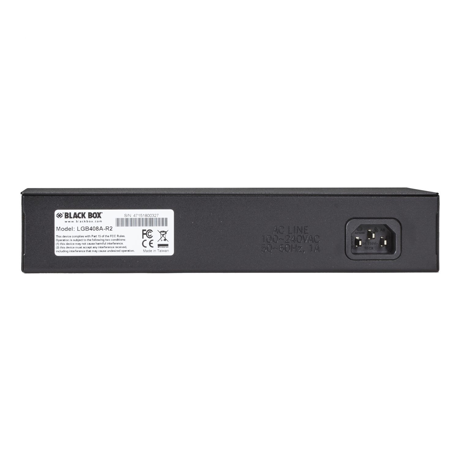 Black Box 8-Port Gigabit Ethernet Switch
