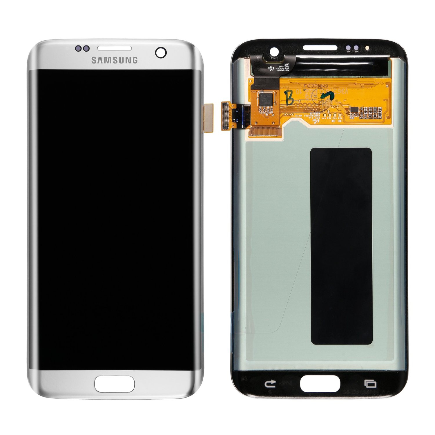Samsung Galaxy S7 Edge G935W8 LCD Digitizer Assembly Replacement - Silver